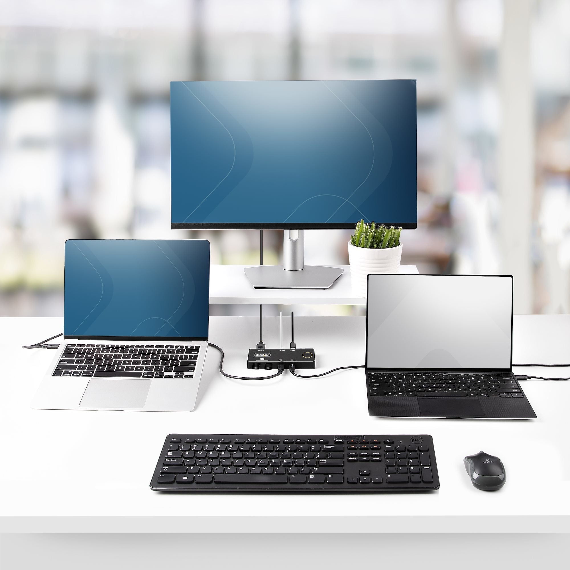 EAN 0065030897648 - StarTech.com C2-H46-UC2-PD-KVM interruptor KVM Negro imagen 7