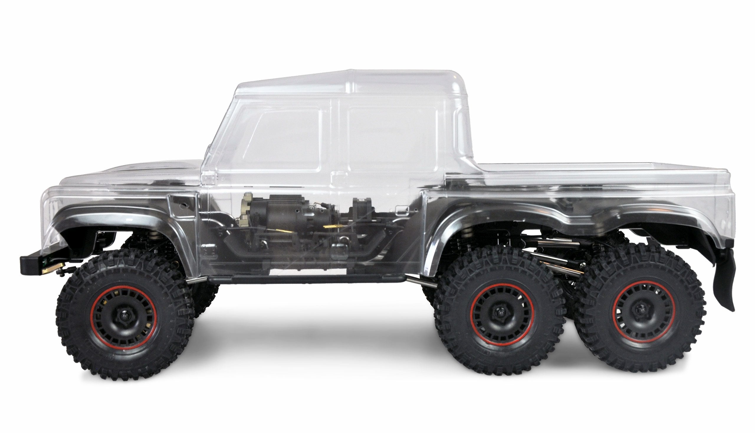 EAN 4260677959148 - Amewi AMXRock RCX103R Scale Crawler 6x6 Pick-Up 1:10 Roller modelo controlado por radio Camión oruga Moto imagen 3