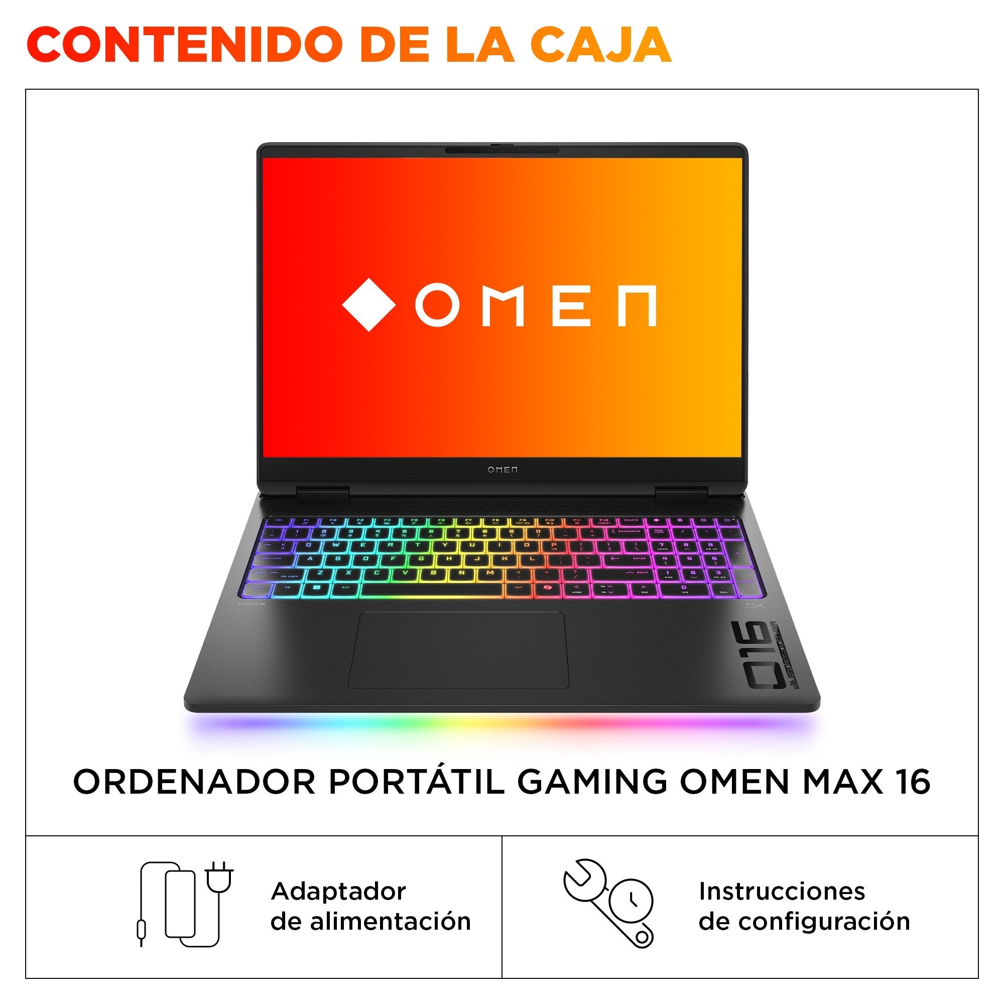 EAN 198990457772 - HP OMEN MAX 16-ah0000ns Intel Core Ultra 9 275HX Portátil 40,6 cm (16") WQXGA 32 GB DDR5-SDRAM 1 TB SSD NV imagen 4