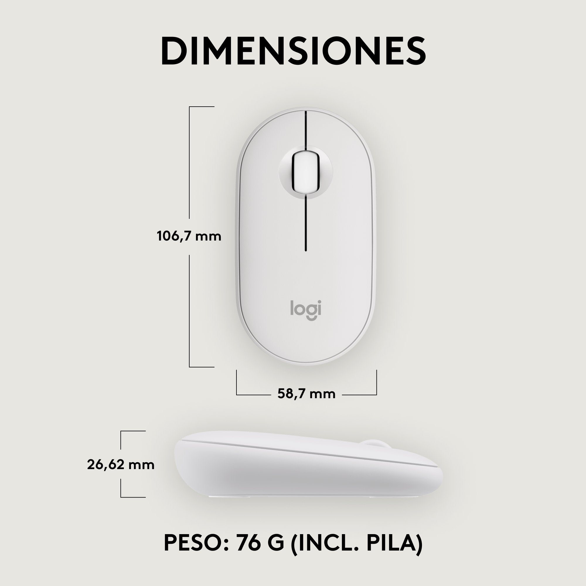 EAN 5099206110441 - Logitech 910-007013 ratón Viajes Ambidextro RF Wireless + Bluetooth Óptico 4000 DPI imagen 17