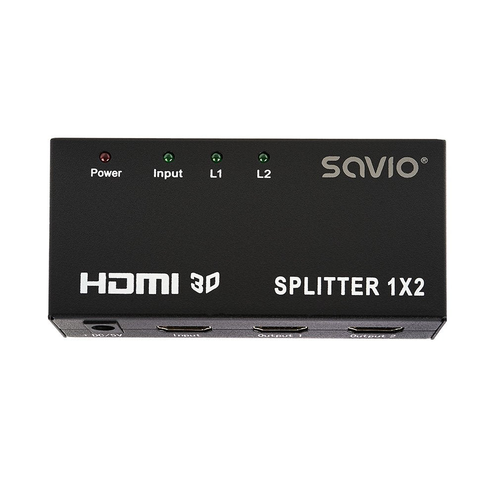 EAN 5901986040378 - Savio CL-42 divisor de video HDMI 2x HDMI imagen 1