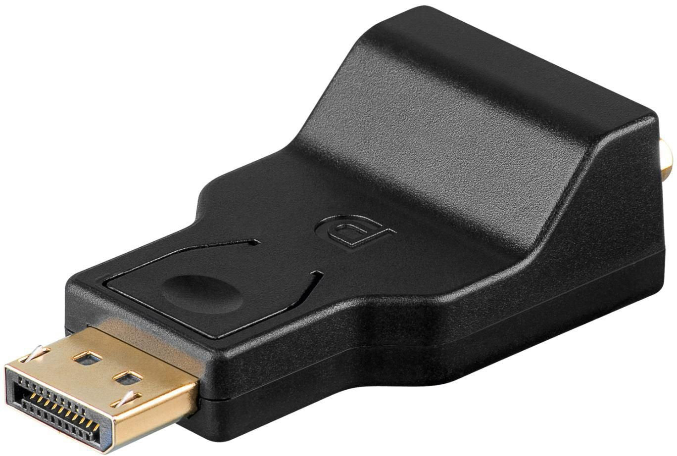 Microconnect Dpvga Cambiador De Género Para Cable Displayport Vga Negro