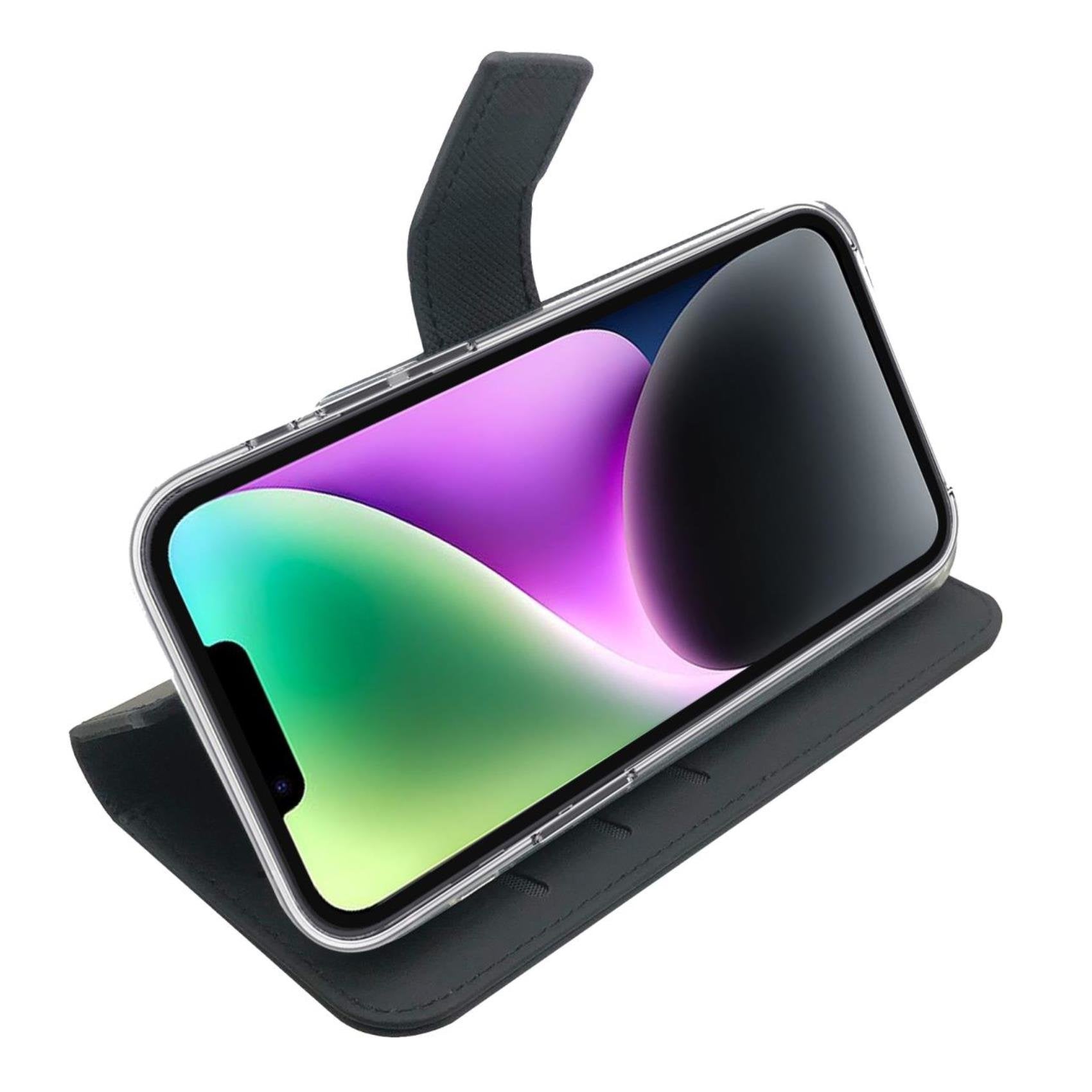 EAN 8021735196792 - Celly Wally funda para teléfono móvil 15,5 cm (6.1") Funda cartera Negro imagen 4