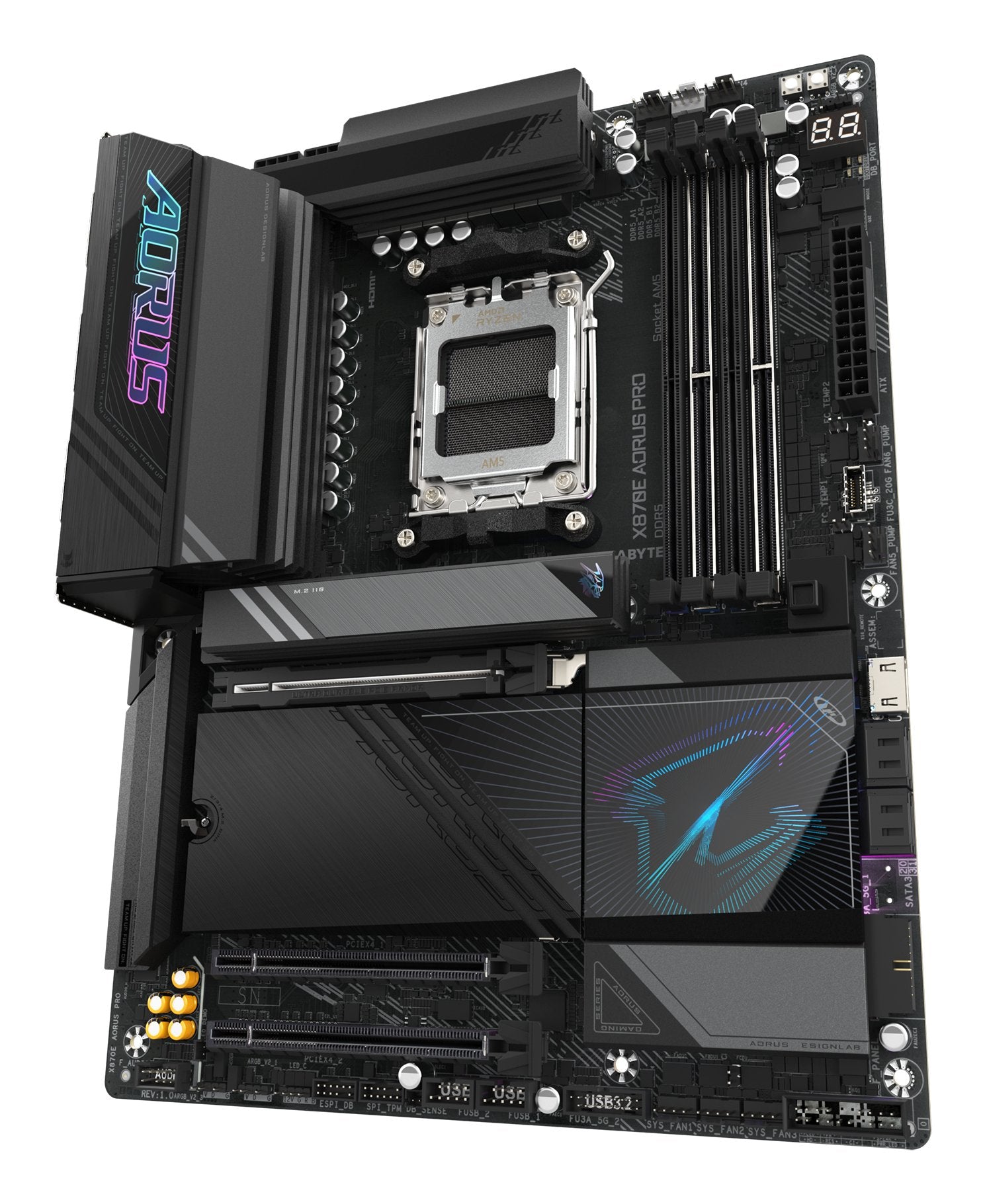 EAN 4719331864866 - GIGABYTE X870E AORUS PRO placa base AMD X870E Zócalo AM5 ATX imagen 4