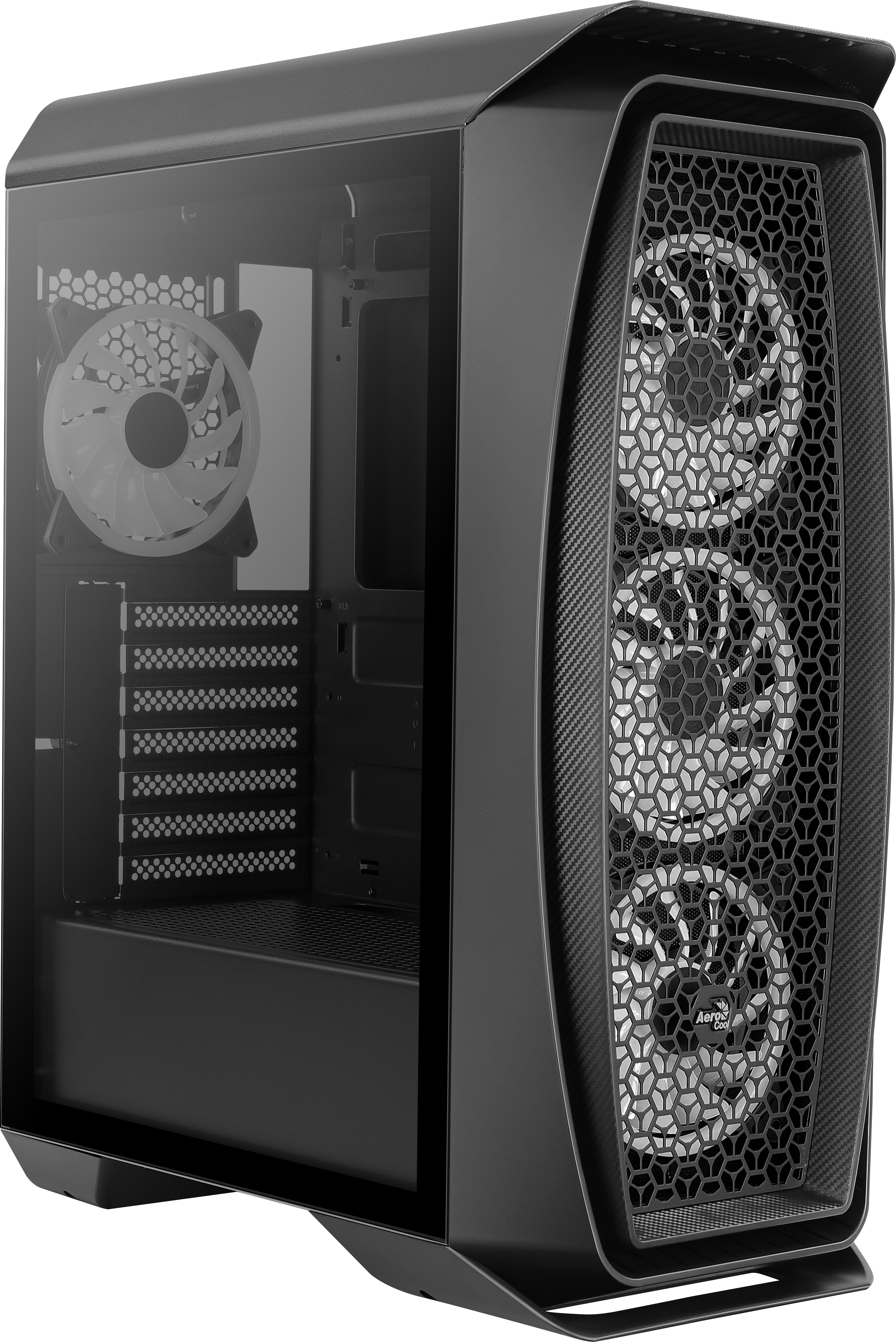 Caja Gaming Semitorre Aerocool Aero One Duo
