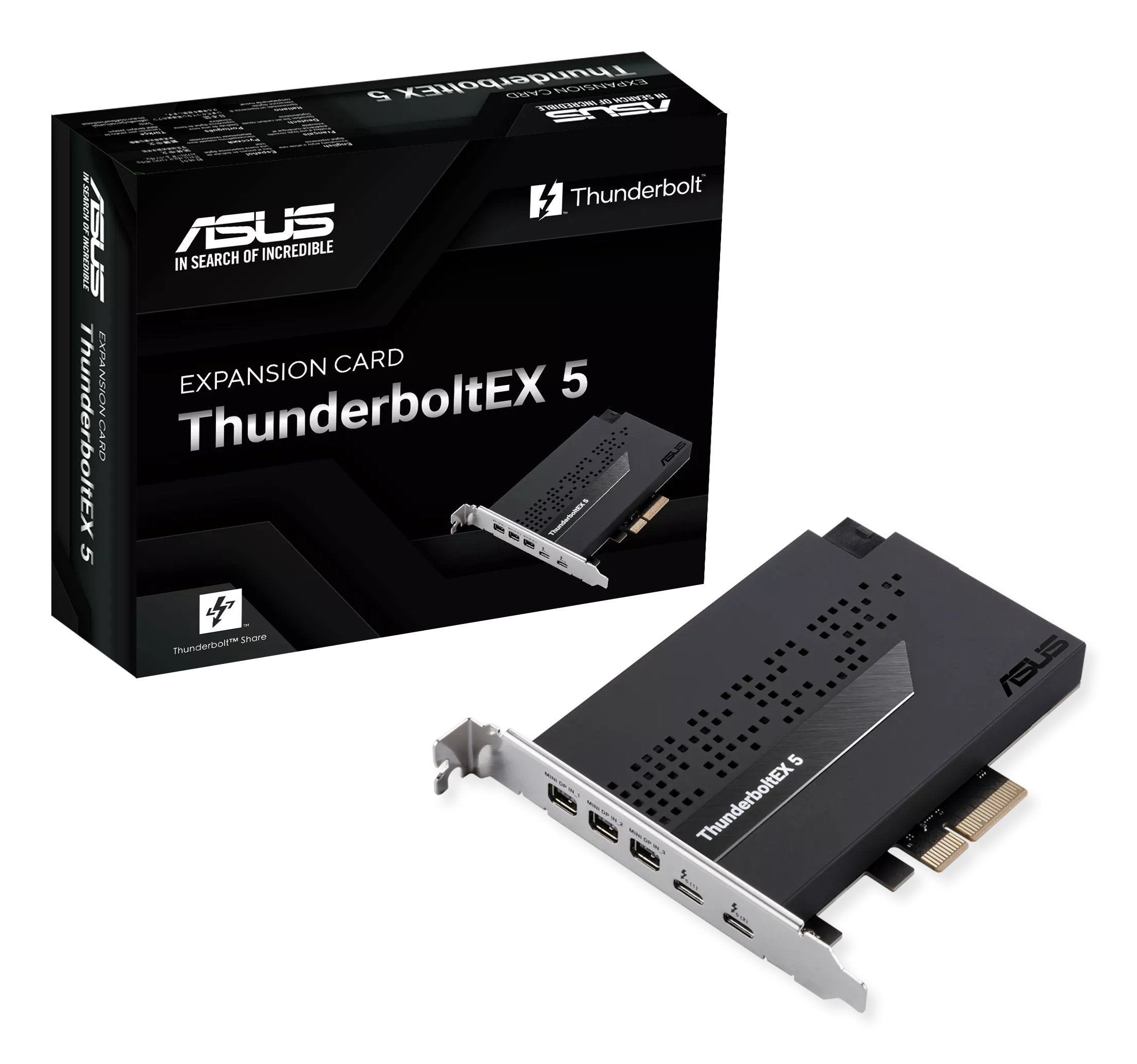 EAN 4711387776469 - ASUS ThunderboltEX 5 tarjeta y adaptador de interfaz Interno Mini DisplayPort, USB 2.0, PCIe, USB Tipo C, imagen 9