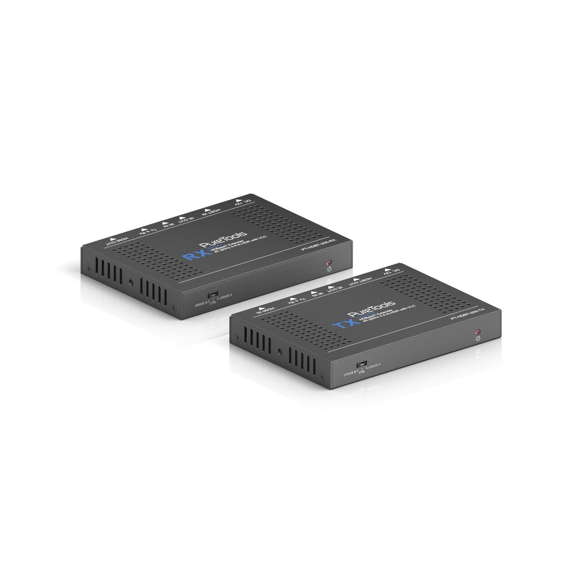 EAN 4251364706787 - PureTools PT-HDBT-200 extensor audio/video Transmisor y receptor de señales AV Negro imagen 1