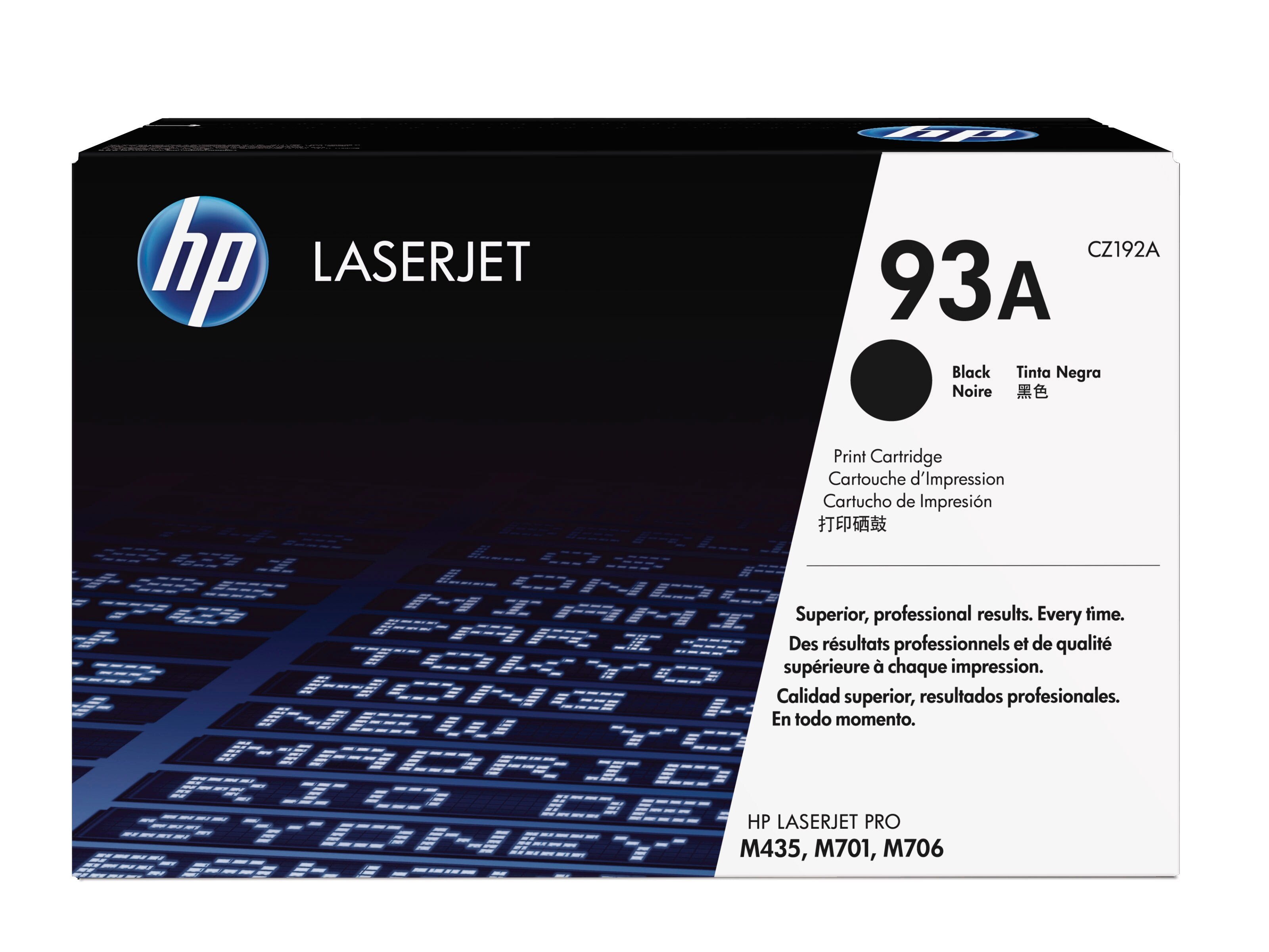 EAN 887111548009 - HP 93A Black Original LaserJet Toner Cartridge cartucho de tóner 1 pieza(s) imagen 1