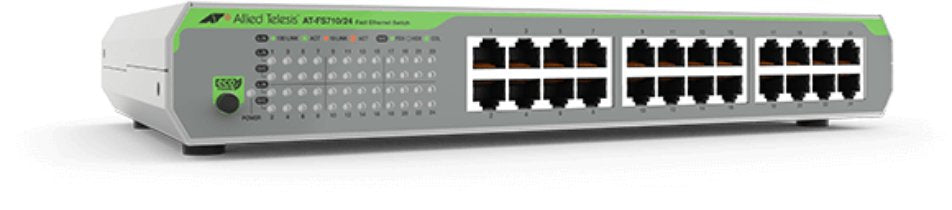 Allied Telesis Fs710/24 No Administrado Fast Ethernet (10/100) Gris