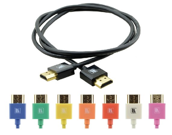 Kramer Cable Hdmi Flexible Alta Velocidad Con Ethernet Ultra Plano Color Negro (C-Hm/Hm/Pico/Bk-3) Kramer Electronics 0.9m Hdmi M/M, 0,9 M, Hdmi Tipo A (Estándar), Hdmi Tipo A (Estándar), 3840 X 2160 Pixeles, 3d, Negro