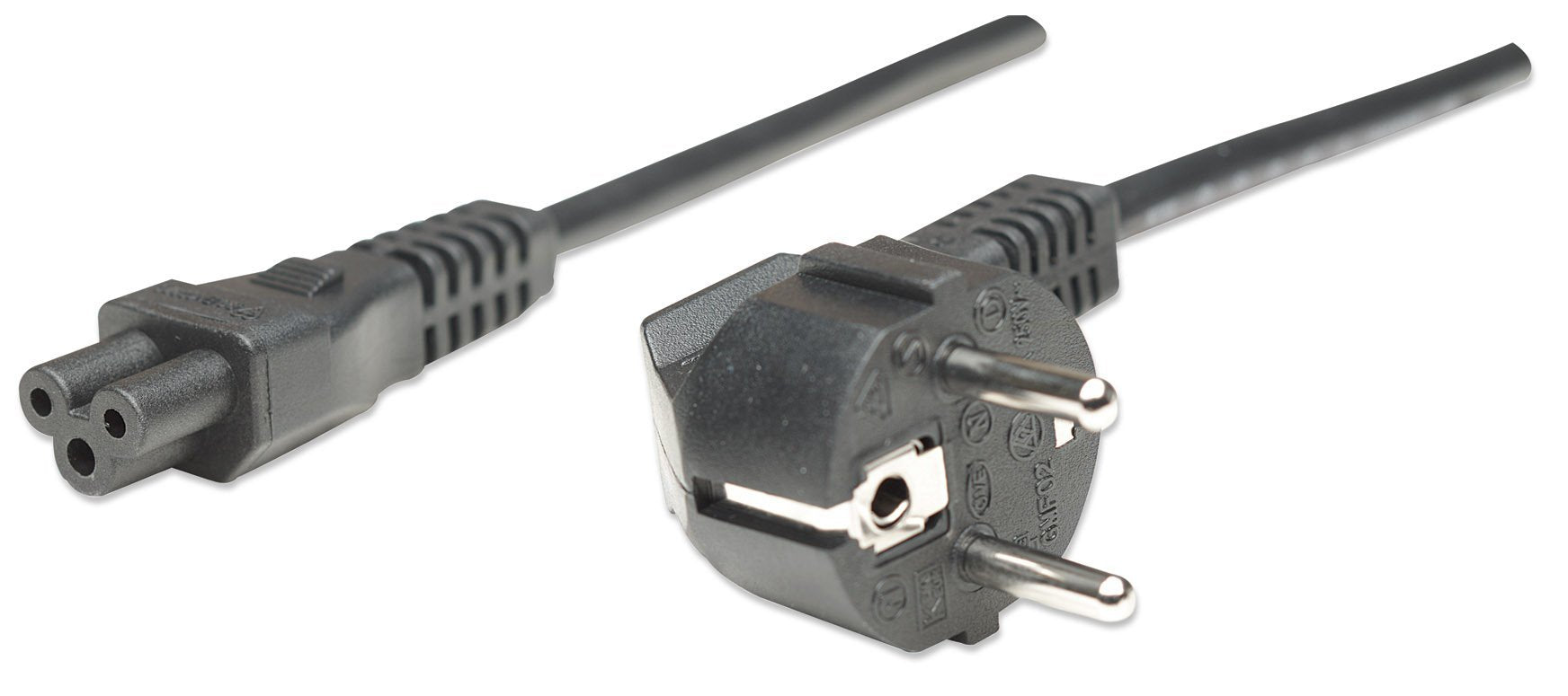 EAN 0766623371131 - Manhattan 371131 cable de transmisión Negro 1,8 m CEE7/4 C5 acoplador imagen 1