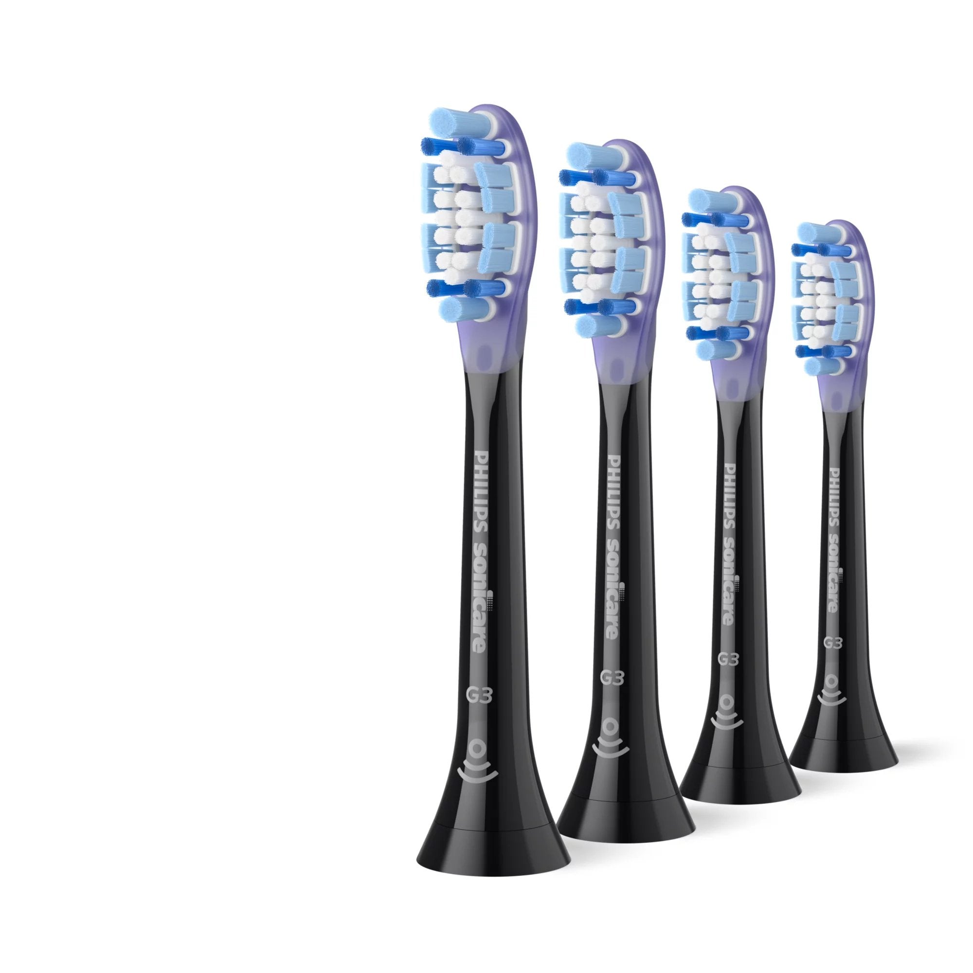 EAN 8720689037044 - Philips HX9054/88 cepillo de cabello 4 pieza(s) Negro imagen 1