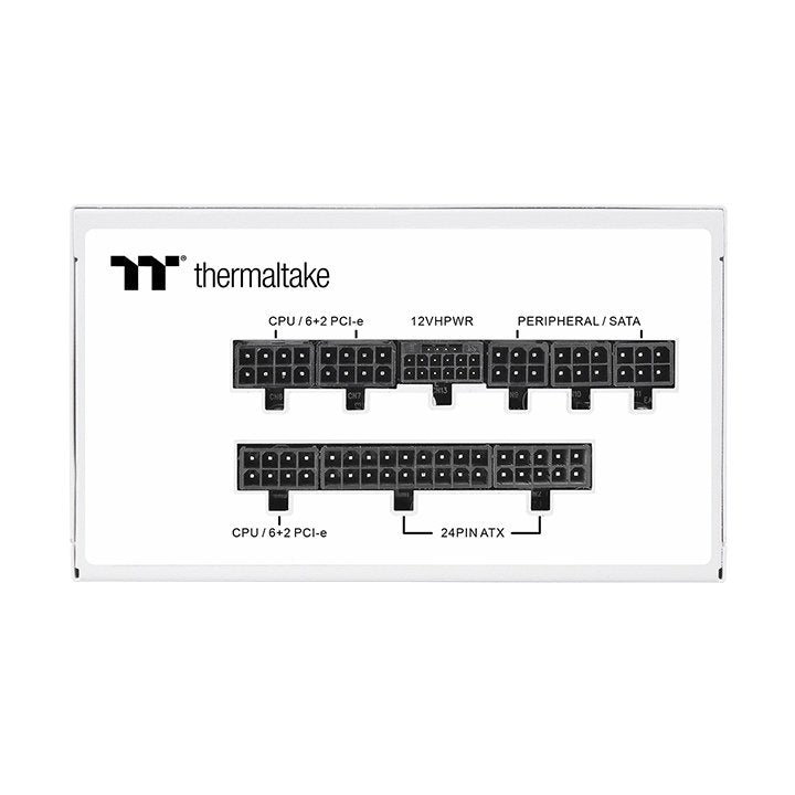 EAN 4711475640092 - Thermaltake Toughpower GF A3 Snow 850W - TT Premium Edition unidad de fuente de alimentación 24-pin ATX A imagen 5