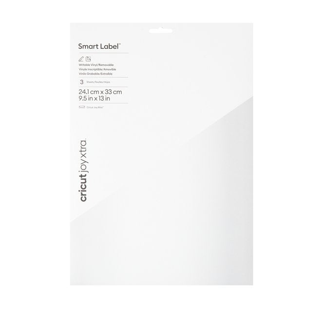 Cricut Joy Xtra Smart Vinyl Desmontable Blanco