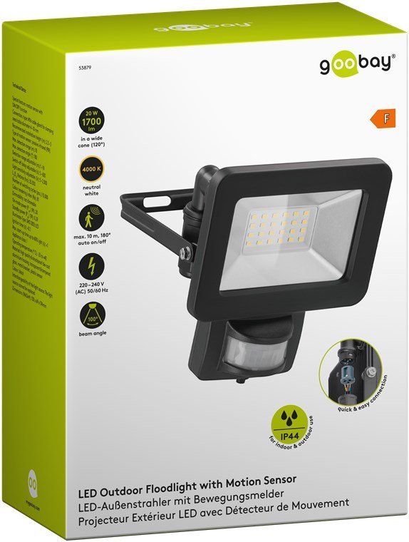 EAN 4040849538797 - Goobay 53879 Reflector Negro 20 W LED F imagen 9