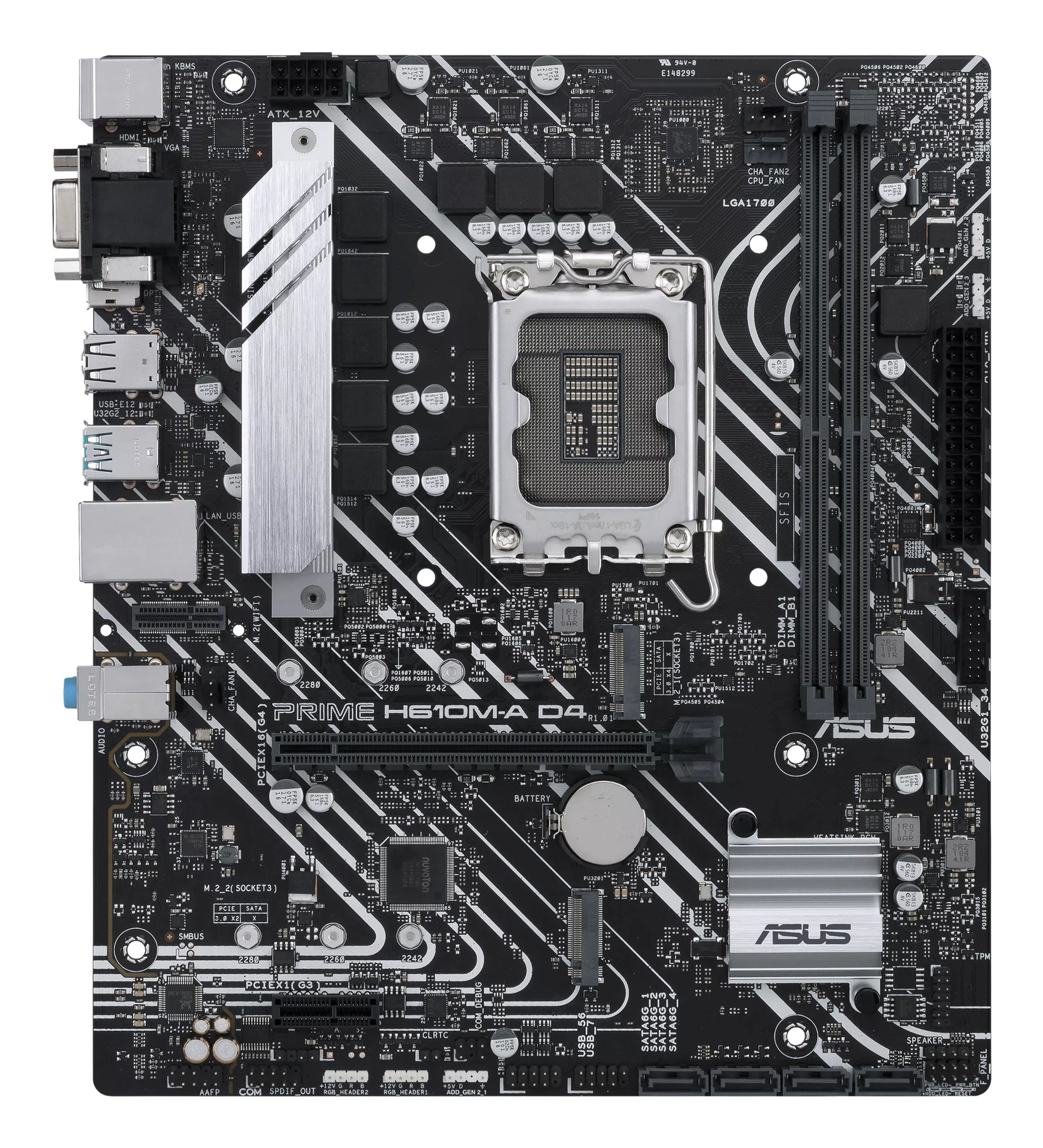 EAN 4711081514442 - ASUS PRIME H610M-A D4-CSM Intel H610 LGA 1700 micro ATX imagen 2