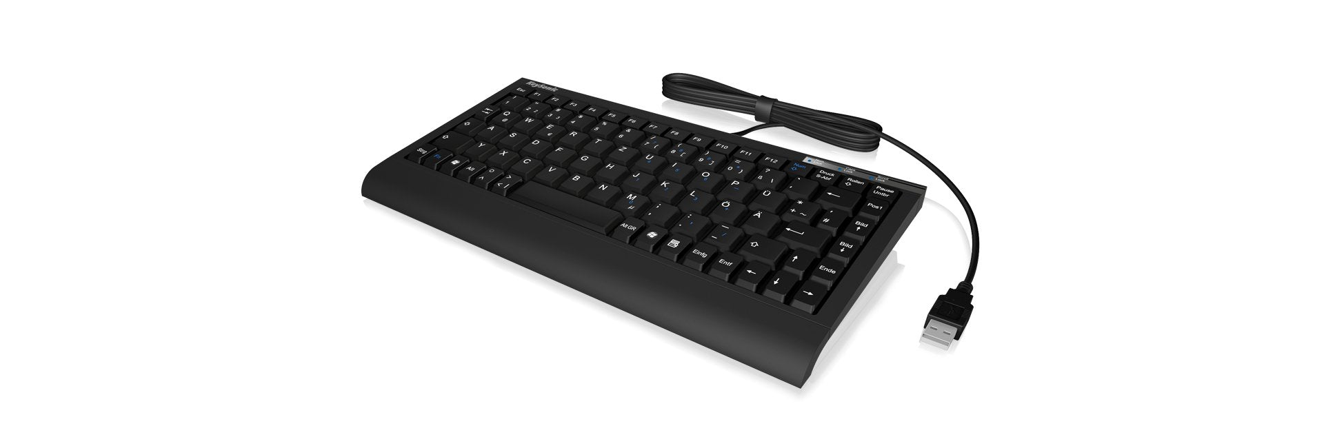Keysonic Ack-595c+ Teclado Usb Alemán Negro