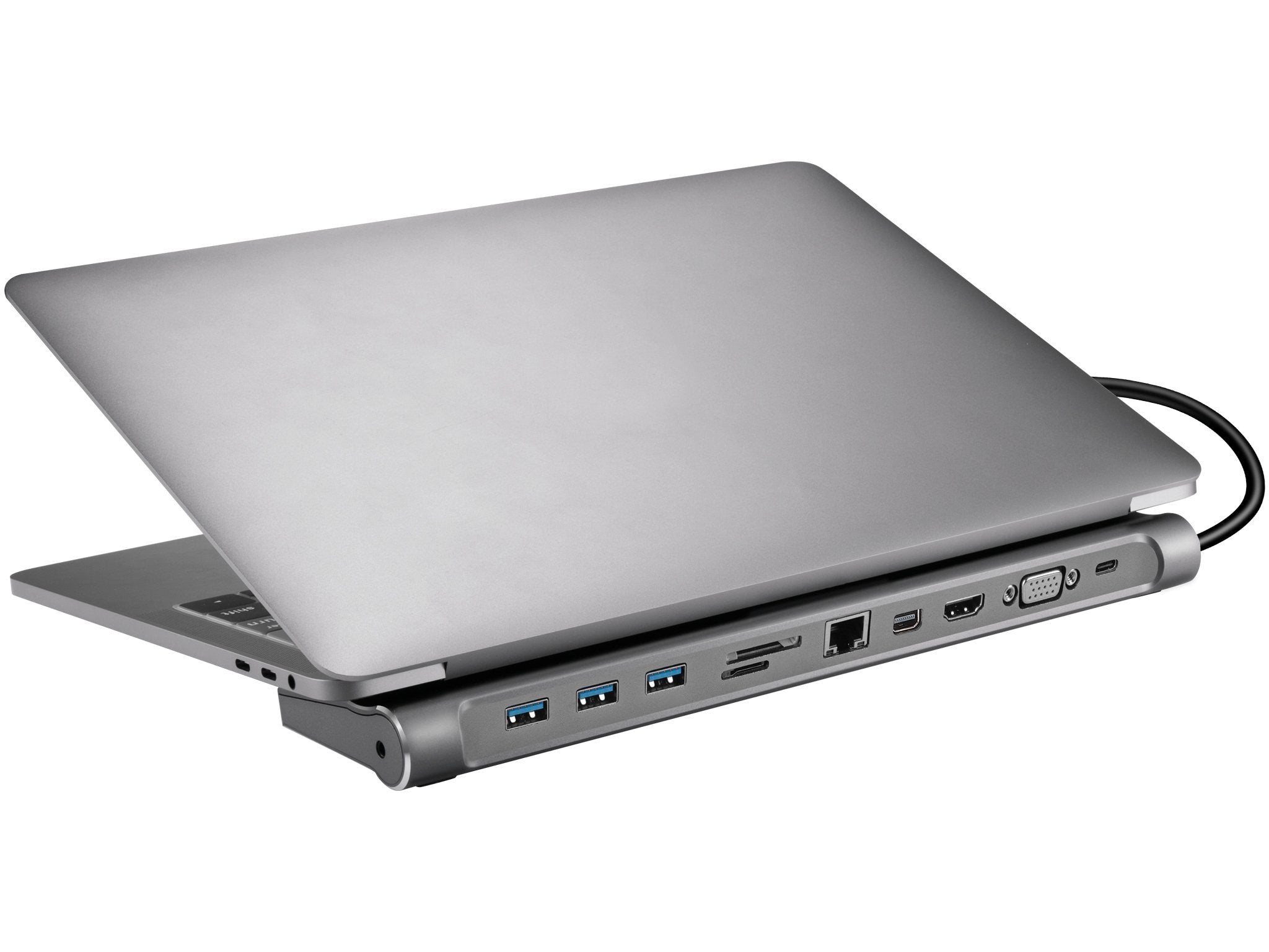 EAN 5705730136238 - Sandberg 136-23 base para portátil y replicador de puertos USB 3.2 Gen 1 (3.1 Gen 1) Type-C Plata imagen 2