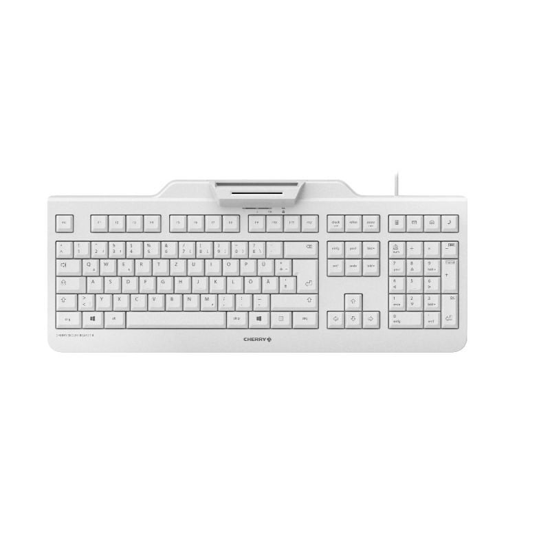 EAN 4025112090110 - CHERRY SECURE BOARD 1.0 teclado Oficina USB QWERTZ Alemán Gris imagen 1
