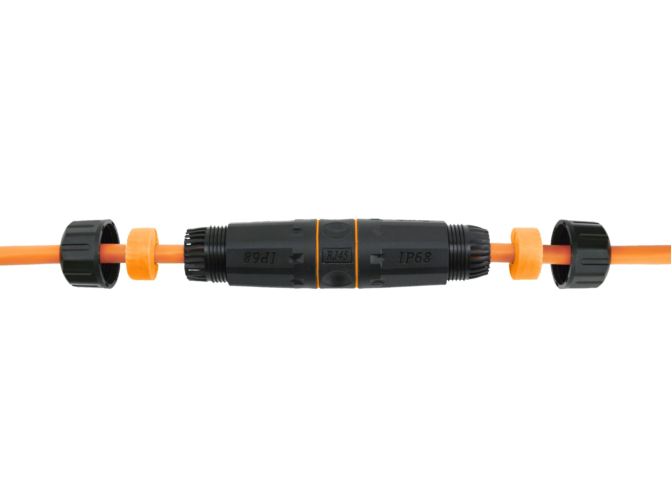EAN 4015867230695 - Equip 221162 cambiador de género para cable RJ-45 Negro, Naranja imagen 5