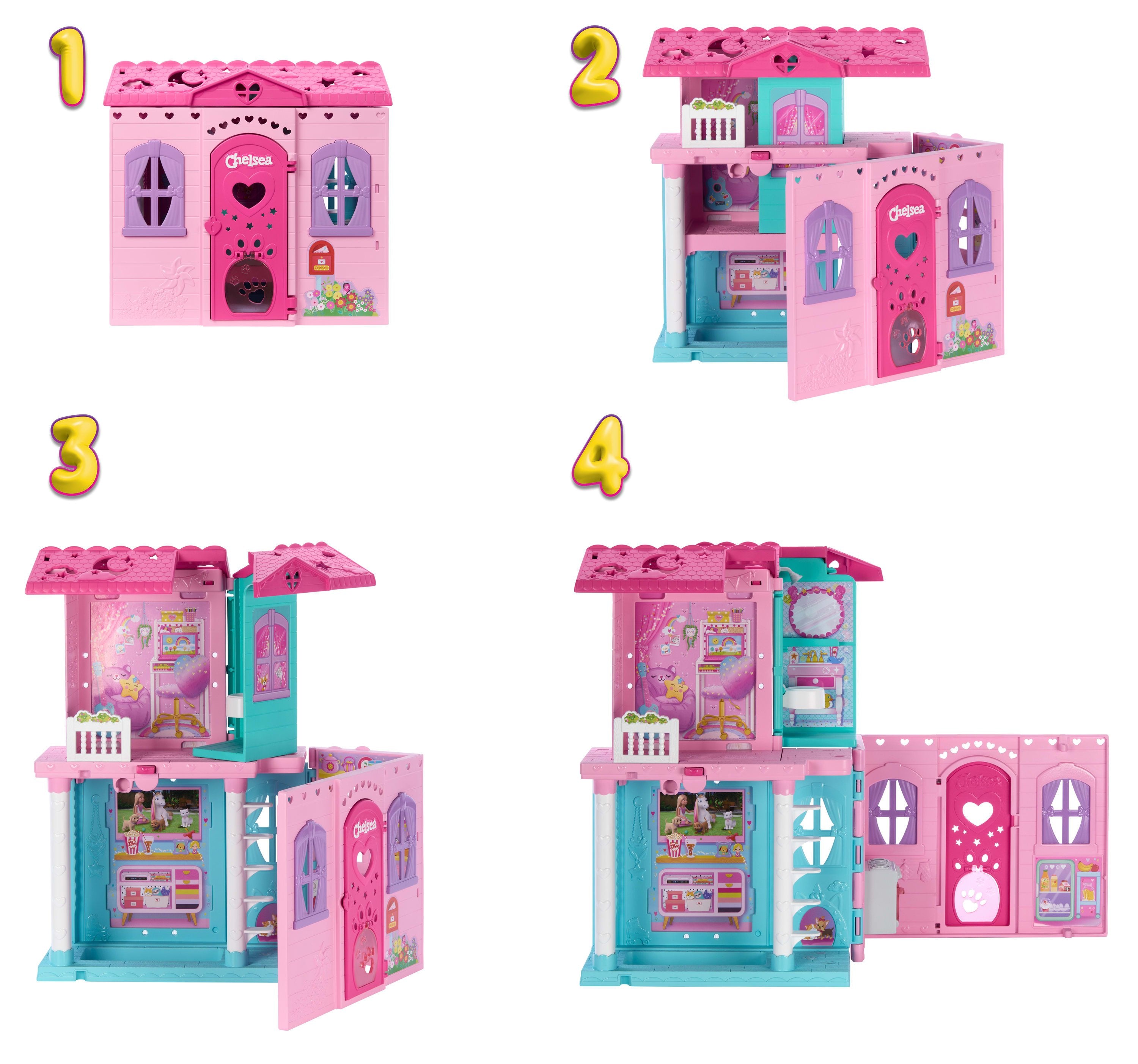 EAN 0194735307111 - Barbie Chelsea JFW49 casa de muñecas imagen 3
