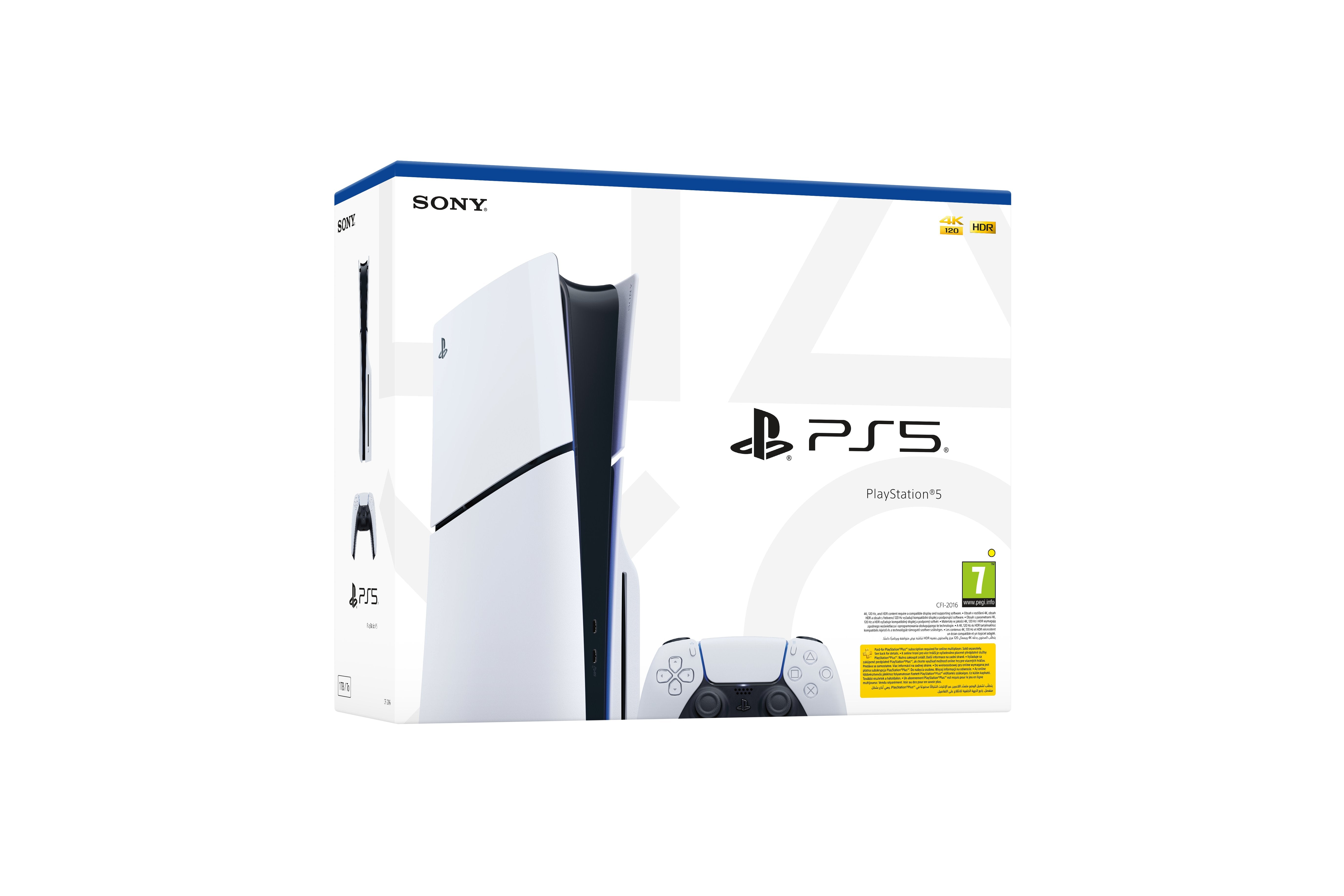 EAN 0711719577188 - Sony PlayStation 5 Slim 1,02 TB Wifi Negro, Blanco imagen 5