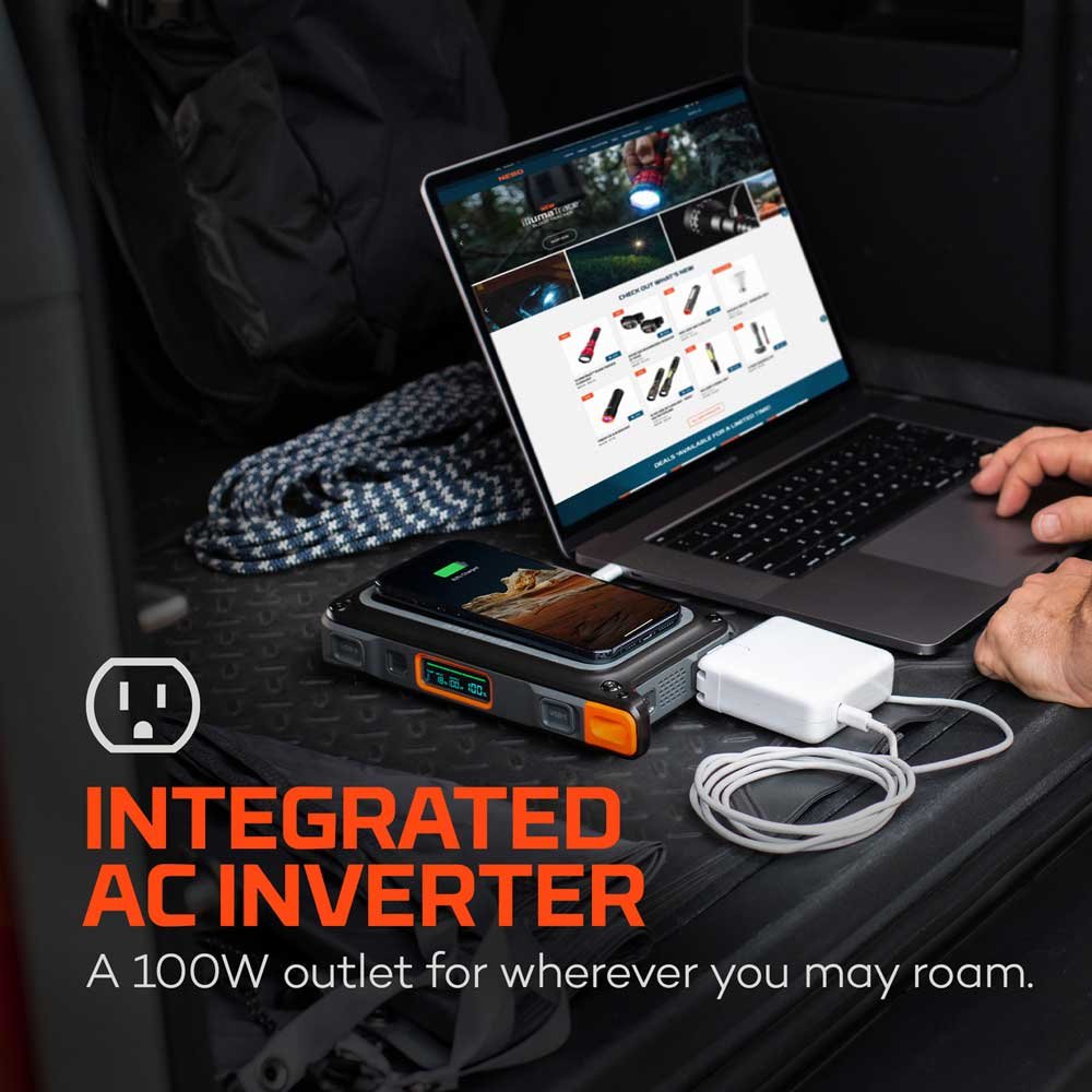 EAN 5060945230844 - NEBO NEB-PST-0004-G batería externa Ión de litio 26000 mAh Cargador inalámbrico Multicolor imagen 6