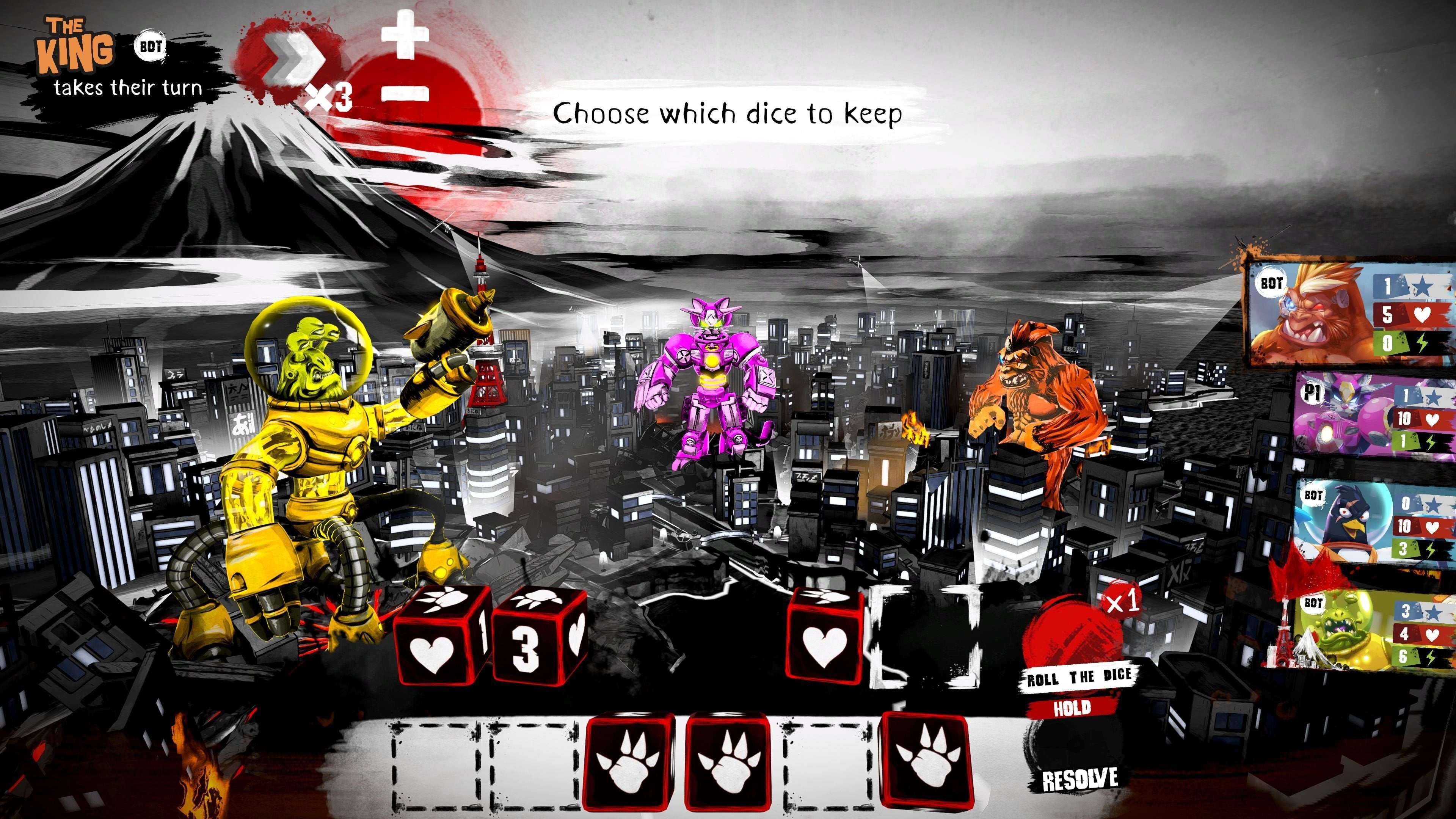 Juego King Of Tokyo - Limited Edition - Switch Switch
