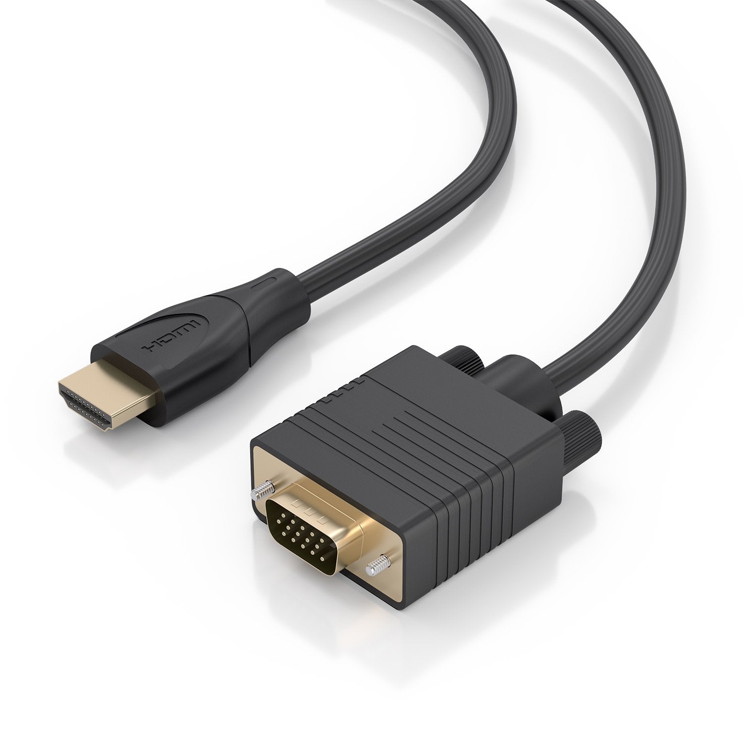Cable Conversor Aisens A122-1012 Svga Macho Hdmi Macho 2m Negro