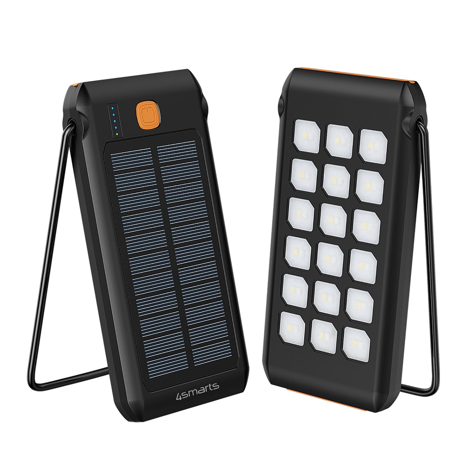 EAN 4252011900220 - 4smarts TitanPack Flex Polímero de litio 10000 mAh Negro, Naranja imagen 1