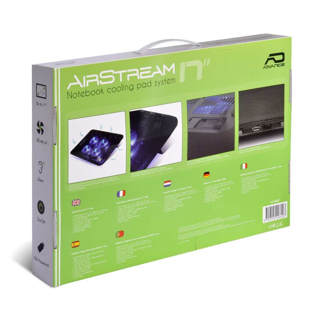 Support Ventilé Advance Airstream Ve-Nb57 17,3 Max