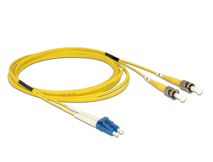 Delock Cable De Fibra Óptica Lc> St Monomodo Os2 2 M