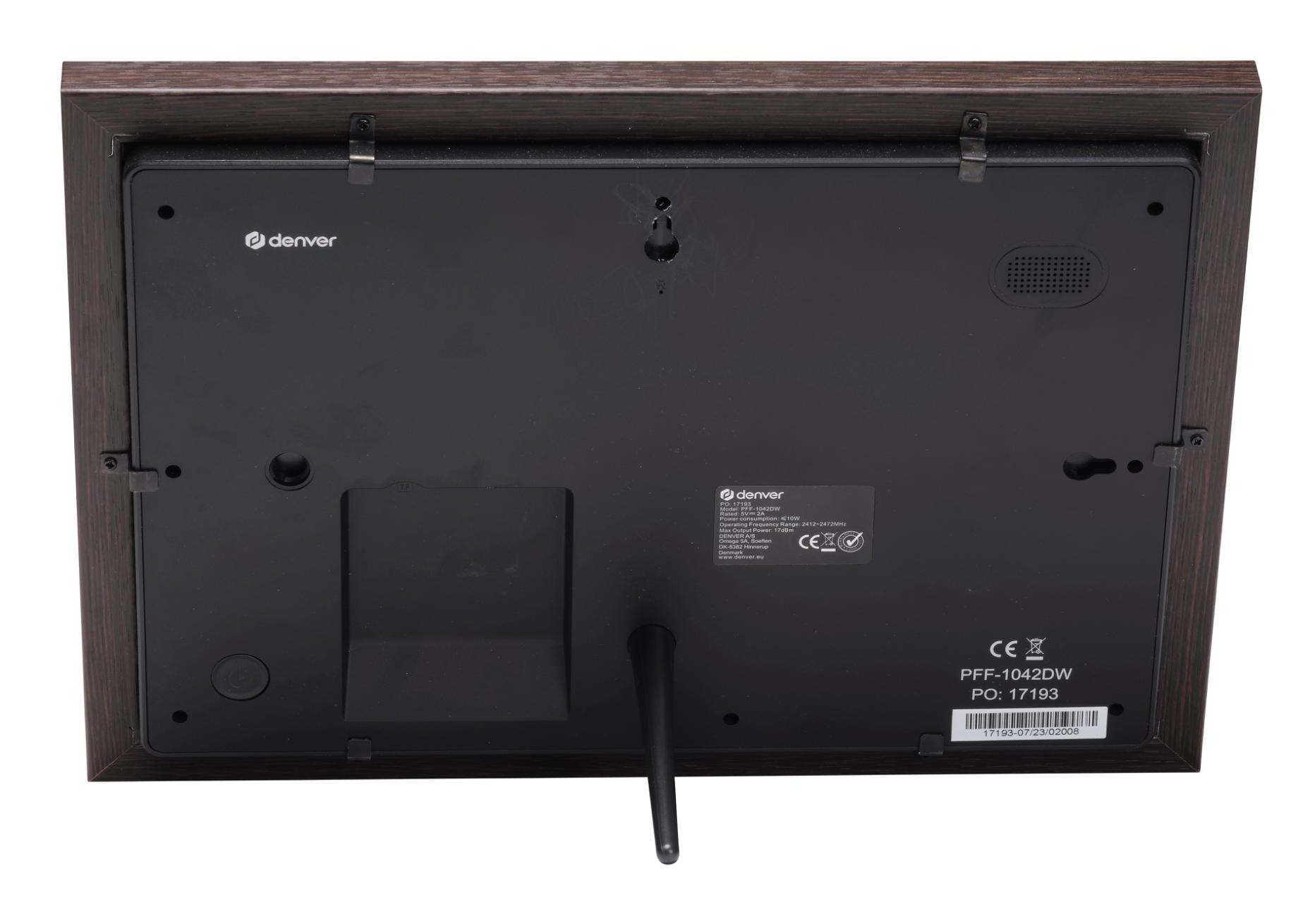 EAN 5706751070310 - Denver PFF-1042DWMK2 marco fotográfico digital Madera 25,6 cm (10.1") Pantalla táctil Wifi imagen 8