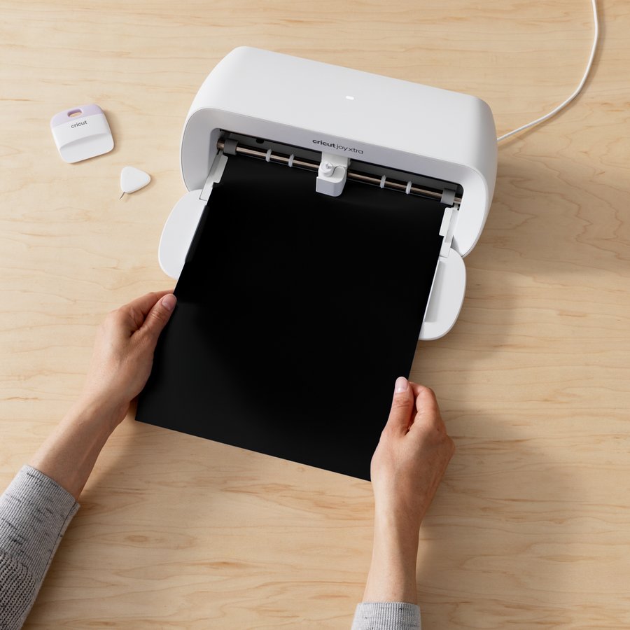 Cricut Joy Xtra Smart Vinyl Desmontable Negro, Rojo, Blanco Mate