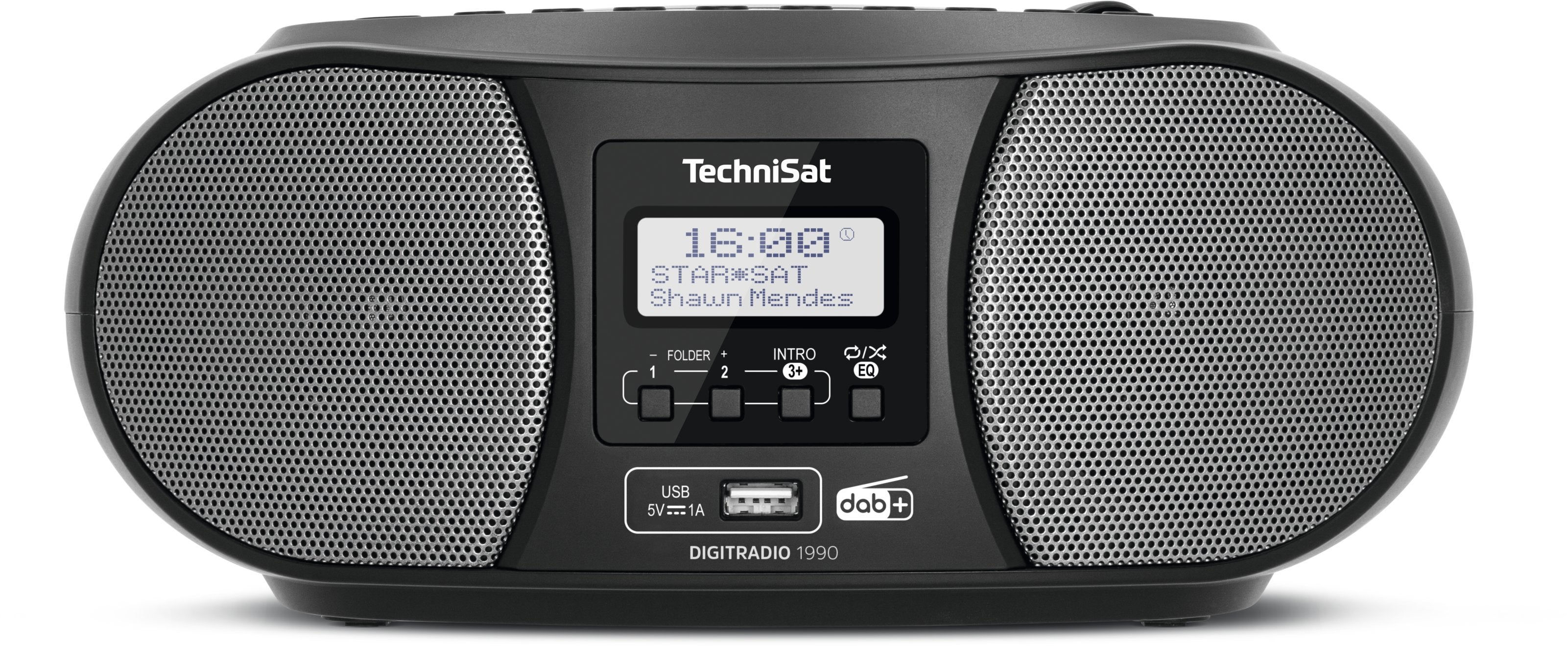 EAN 4019588039520 - TechniSat Digitradio 1990 Portátil Analógico y digital Negro, Gris imagen 1