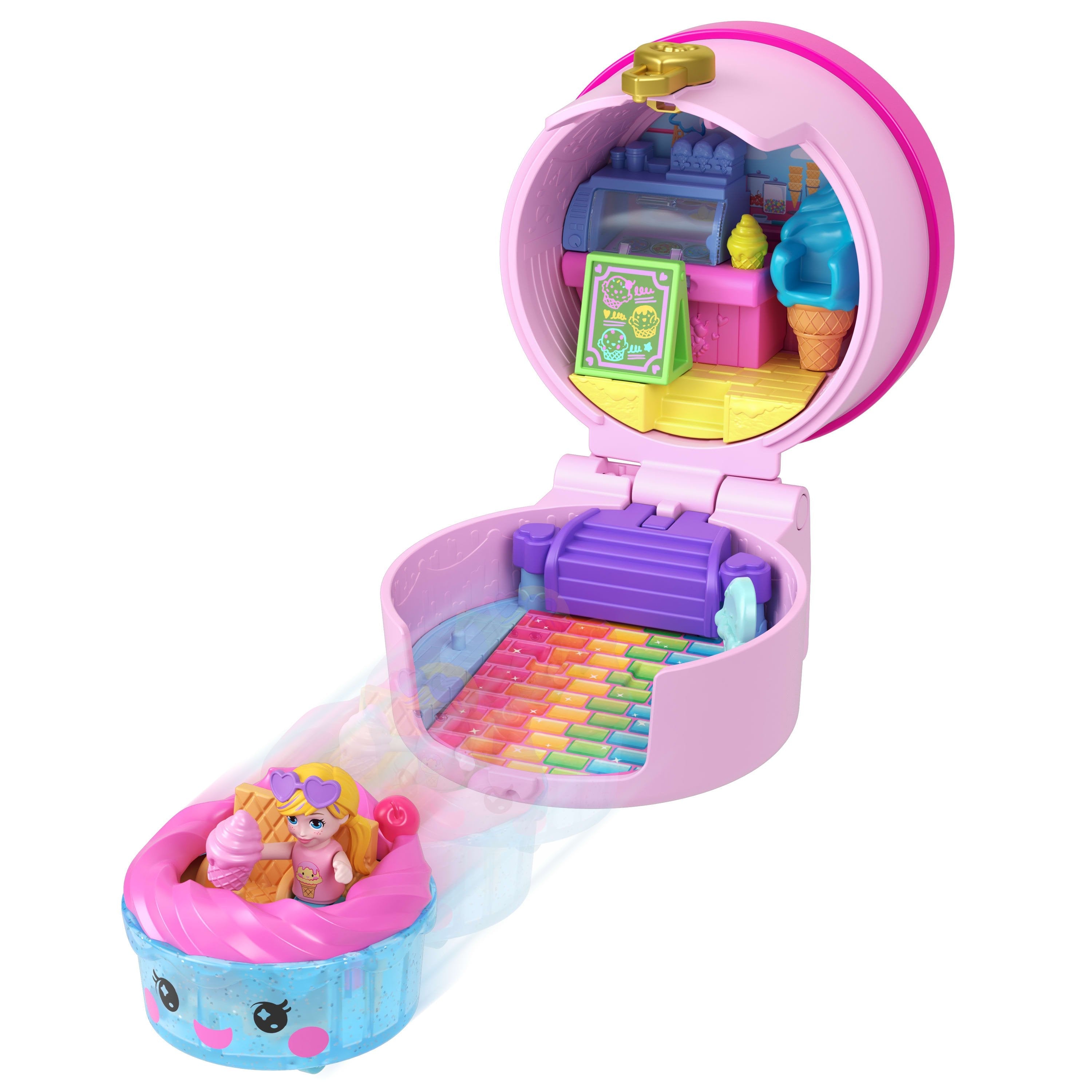 Zestaw Figurek Polly Pocket Przekaska Niespodzianka