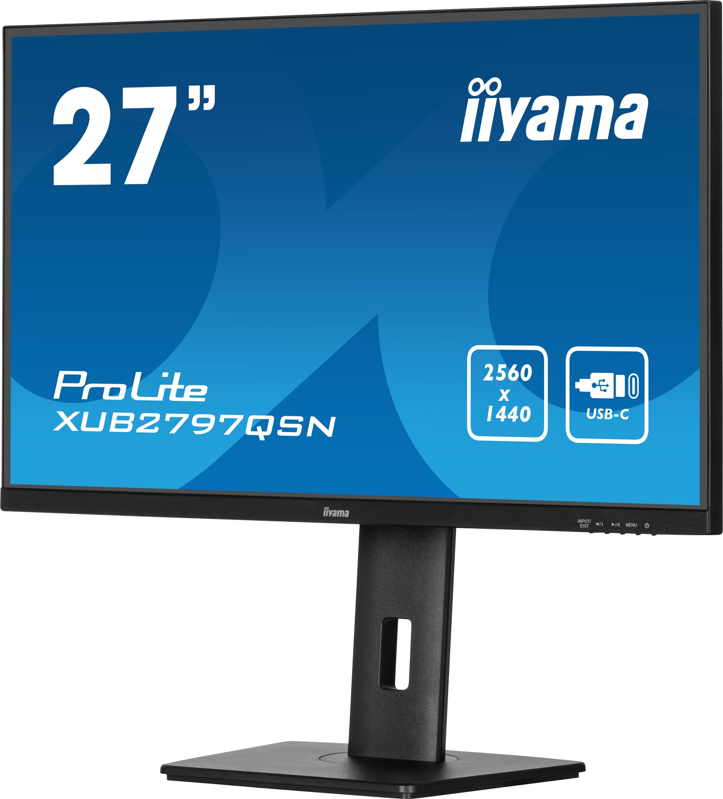 Monitor Iiyama 27" Xub2797qsn-B2 16:9 Hdmi+Dp+Usb-C