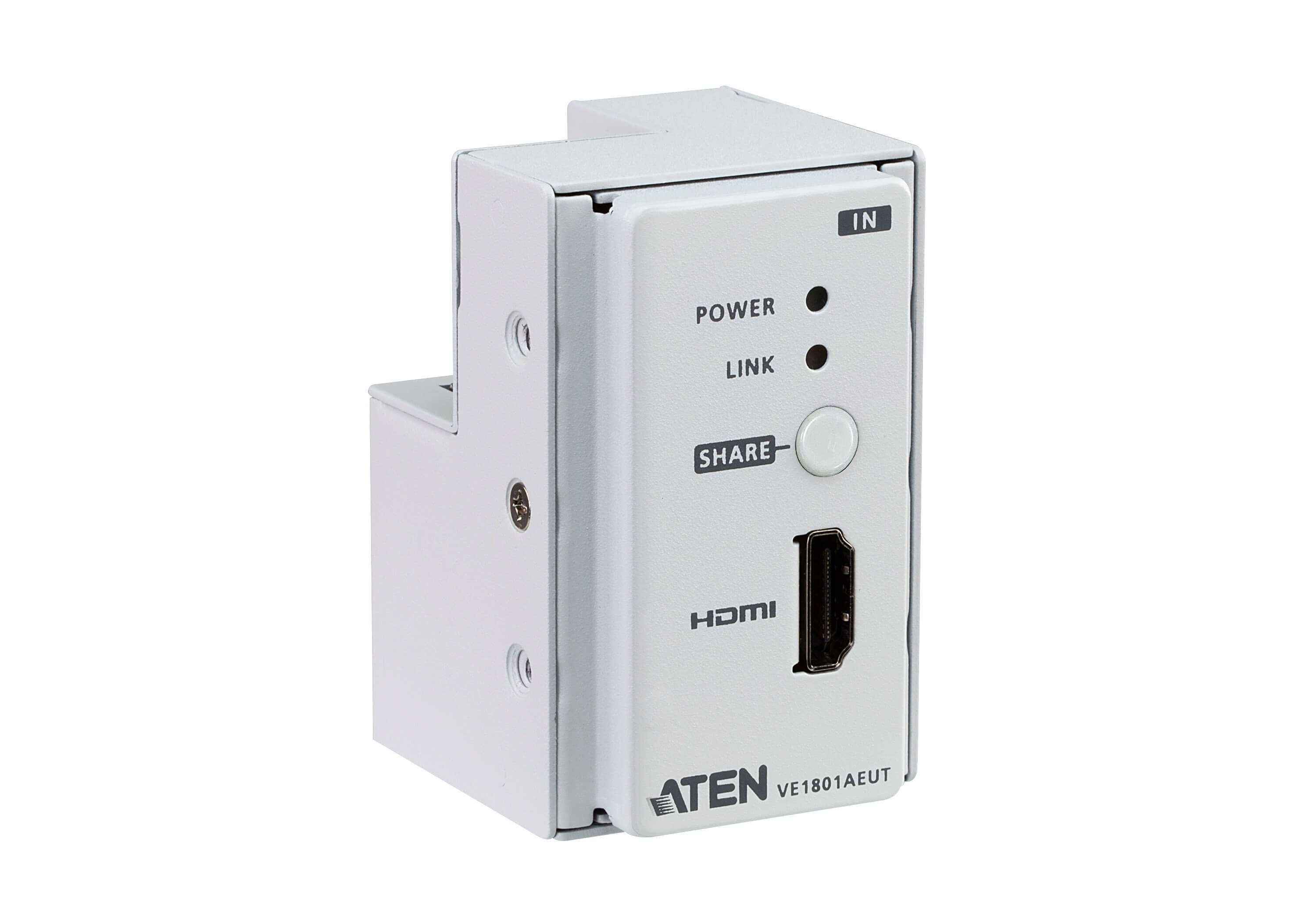 Aten Transmisor Encastrable (Eu) Hdmi Hdbaset-Lite Con Embellecedor Poh