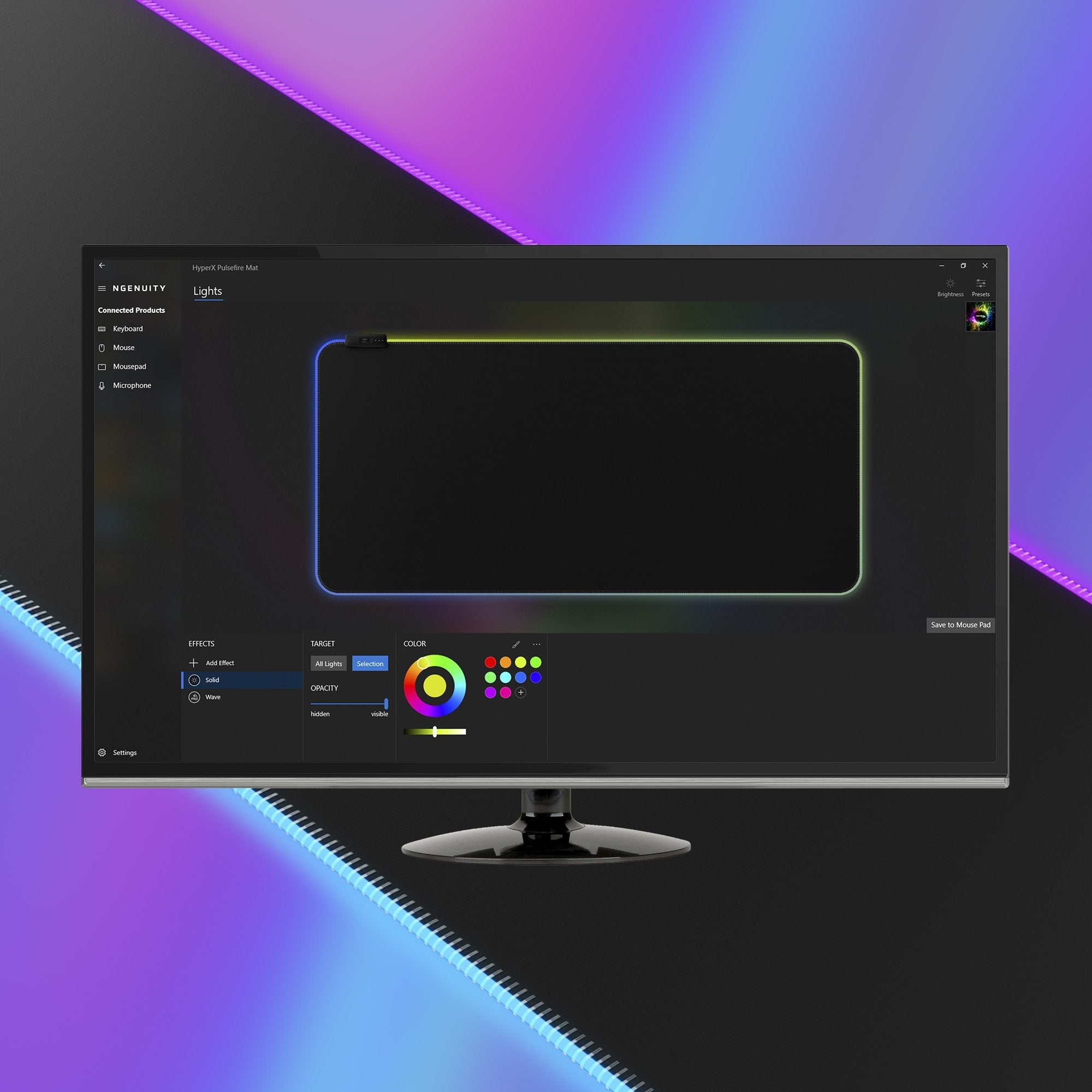 Alfombrilla De Ratón Hyperx Pulsefire Mat   Gaming - Tela (Xl)