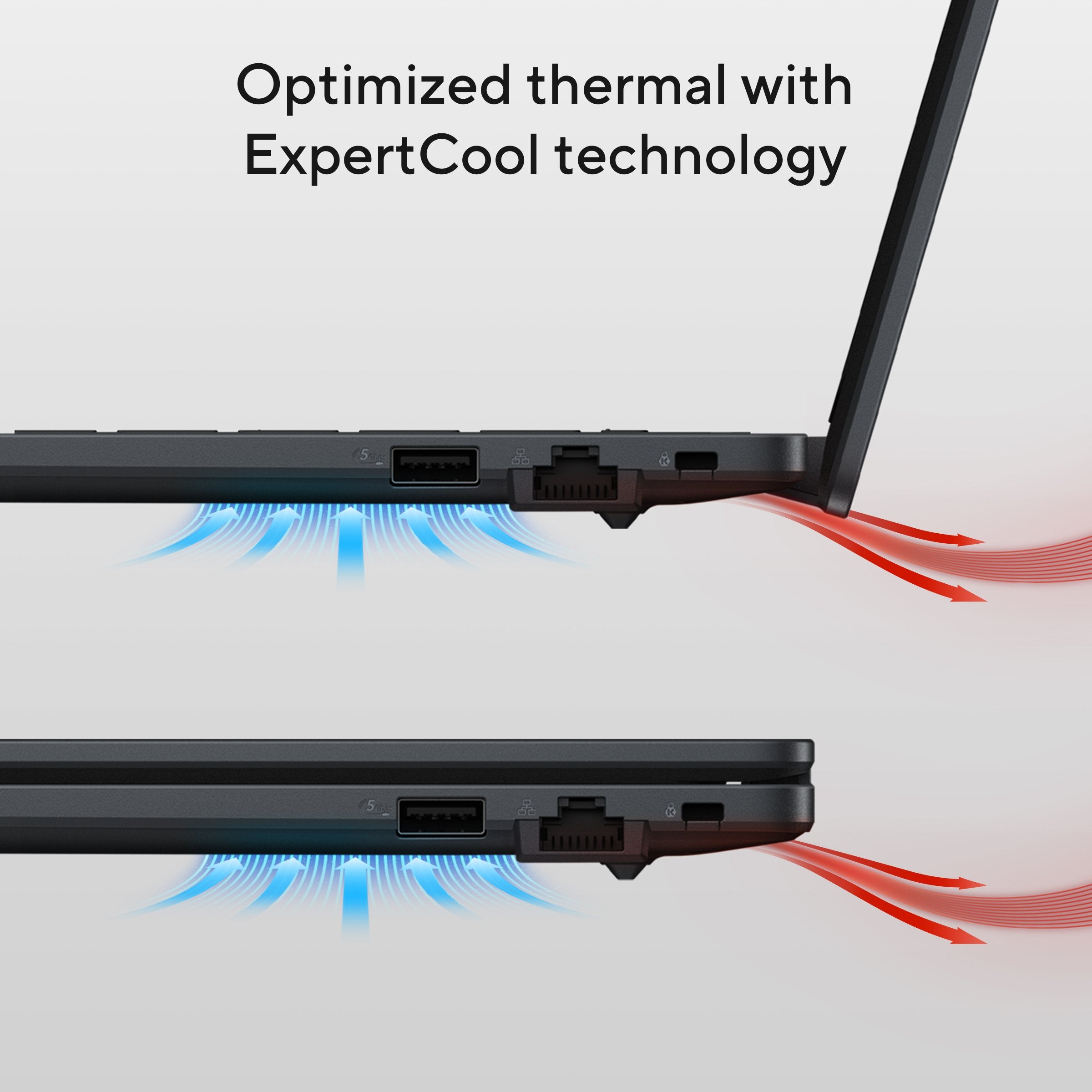 Expertbook B1 - 15.6 Inch - Intel Core I5-1335u - 8 Gb - 256 Gb - Windows 11 Pro - Qwerty - Black/Grey