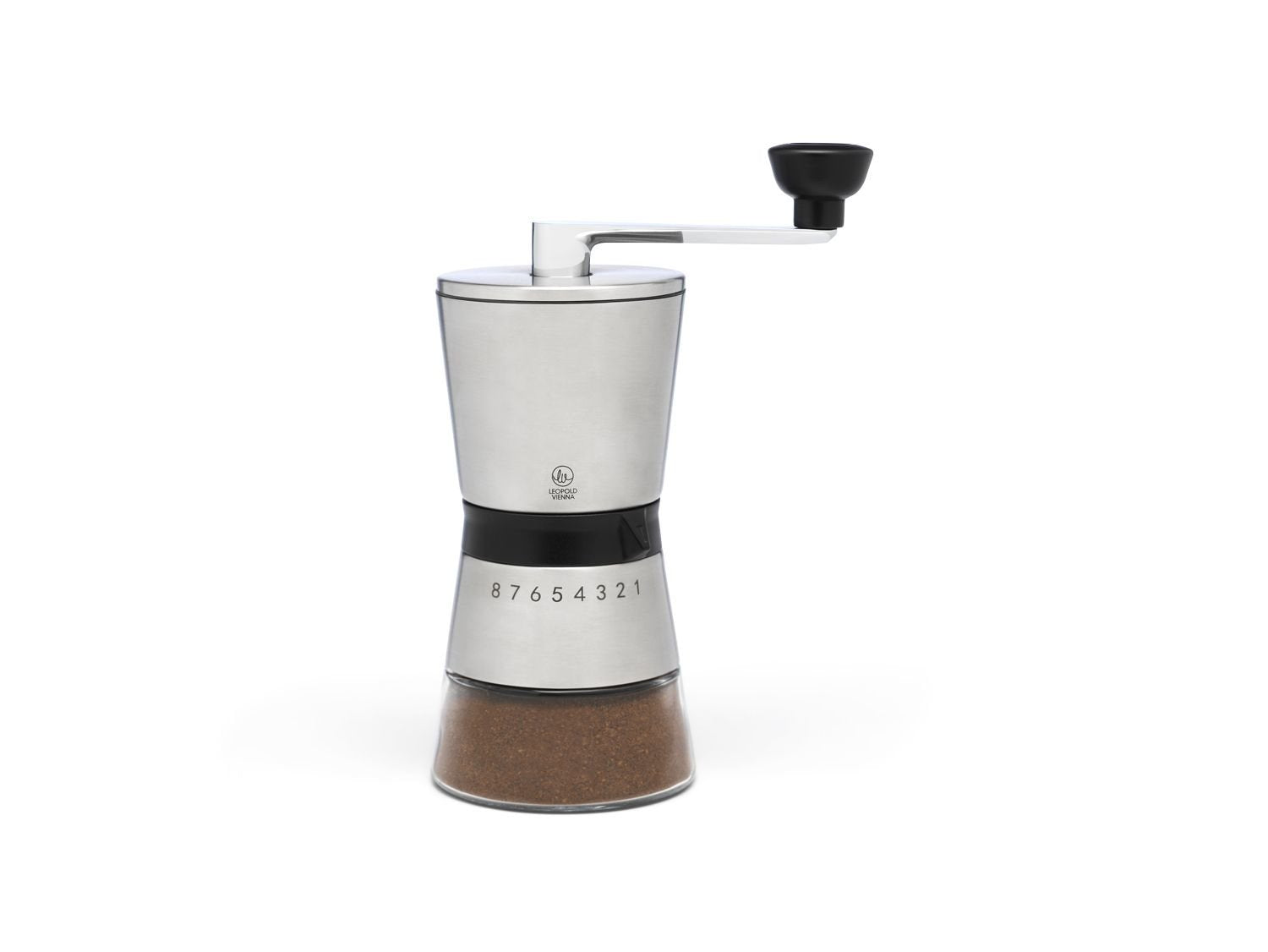 Molinillo De Café Leopold Vienna Acero Inoxidable/Vidrio Bolonia Lv143001