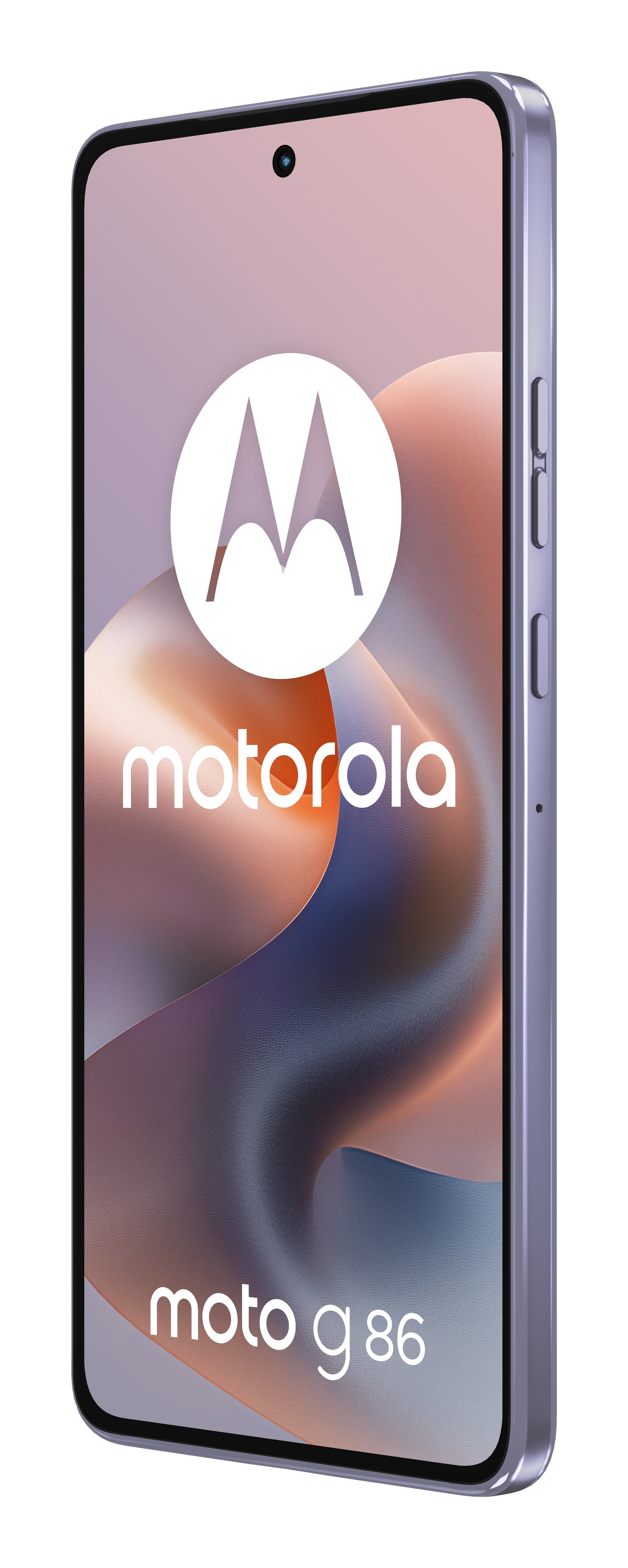Motorola Moto G86 5g 16,9 Cm (6.67") Sim Doble Android 15 Usb Tipo C 8 Gb 256 Gb 5200 Mah Lila