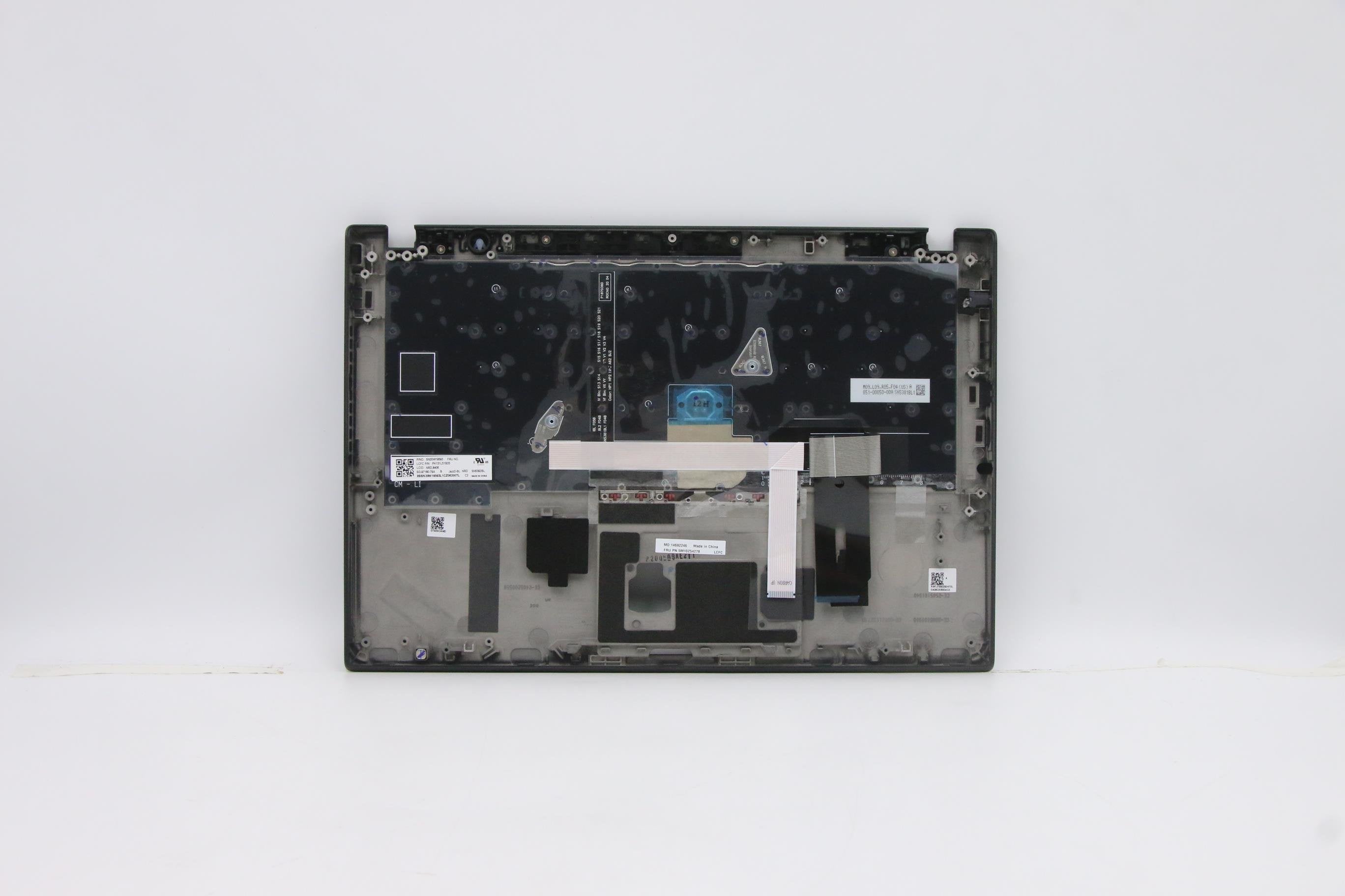 Jazz 2.0 Amd Fru Mech Asm  C-Cover Asm W/Backlit Kbd Por