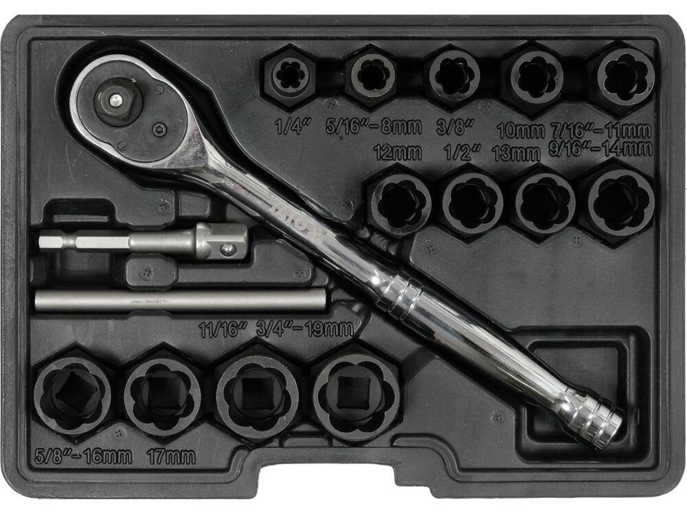 EAN 5906083084492 - Yato YT-05897 extractor de tornillo y perno 16 pieza(s) imagen 1