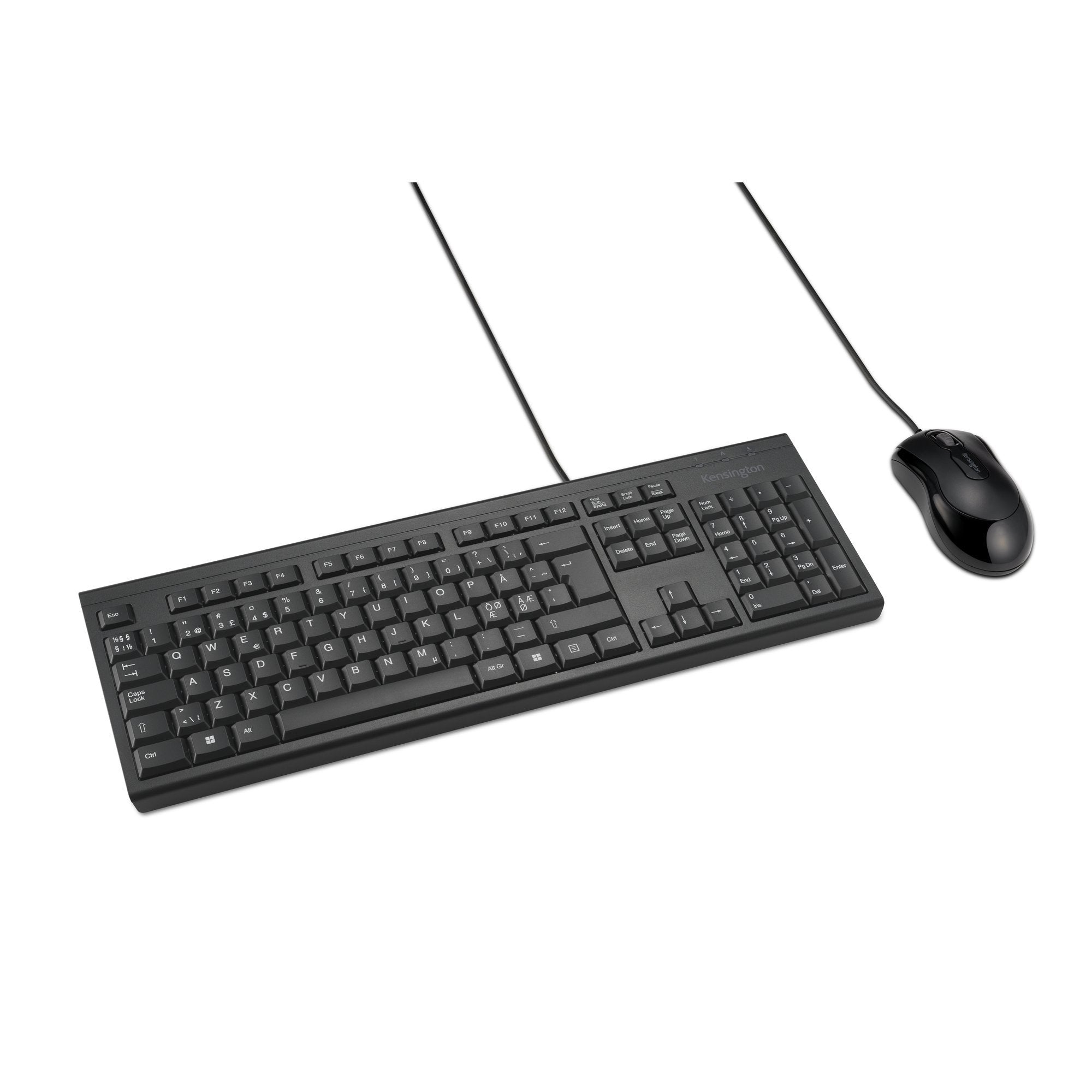 EAN 5028252644723 - Kensington KM100 EQ teclado Ratón incluido Oficina USB QWERTY Nórdico Negro imagen 1