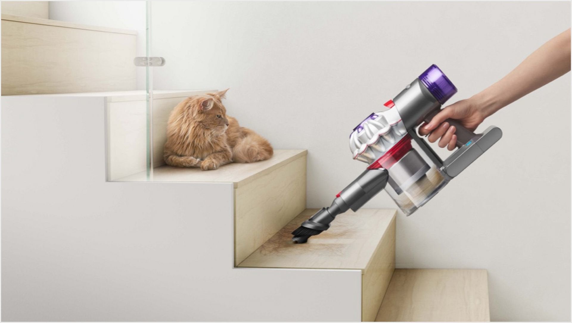 EAN 5025155081839 - Dyson V8 Aspiradora escoba 2 en 1 Batería Secar Sin bolsa 0,54 L Níquel, Plata imagen 5