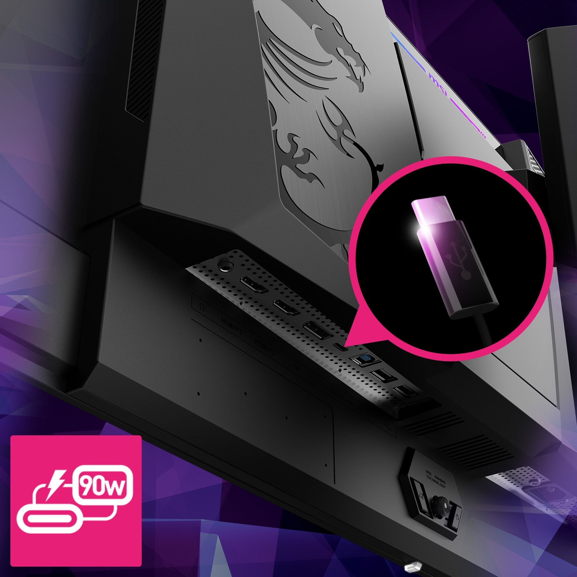 EAN 4711377159425 - MSI MPG 271QRXDE QD-OLED pantalla para PC 67,3 cm (26.5") 2560 x 1440 Pixeles Wide Quad HD Negro imagen 14