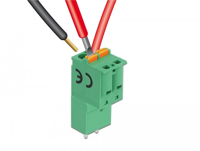 Terminalblock Set Für Platine 2 Pin 5,08 Mm Rastermass Vertikal