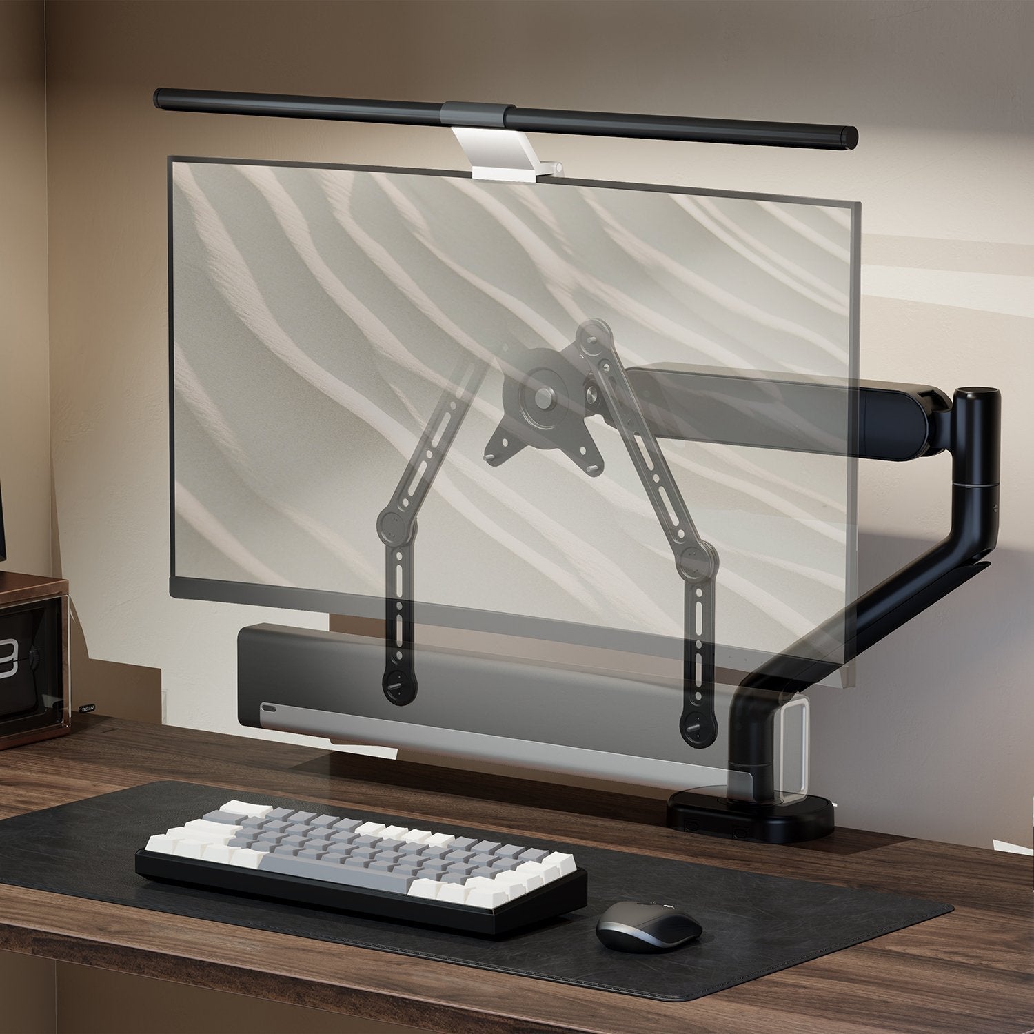 Aisens Soporte Universal Para Barra De Sonido, Negro