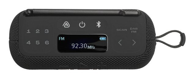 Jbl Tuner 3 Tragbares Dab+/Ukw Bt Radio, Ip68, Negro